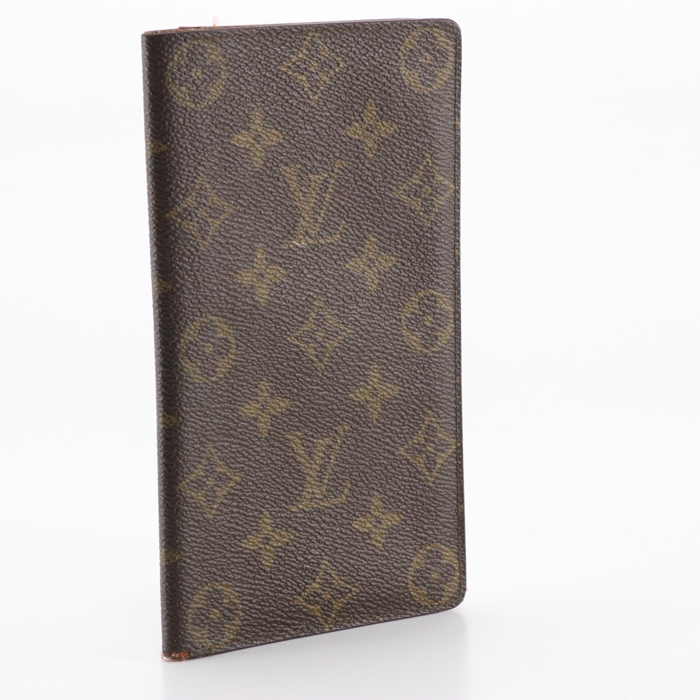 Louis Vuitton Porte-Chéquier, Cartes Crédit Long Wallet in Monogram Canvas