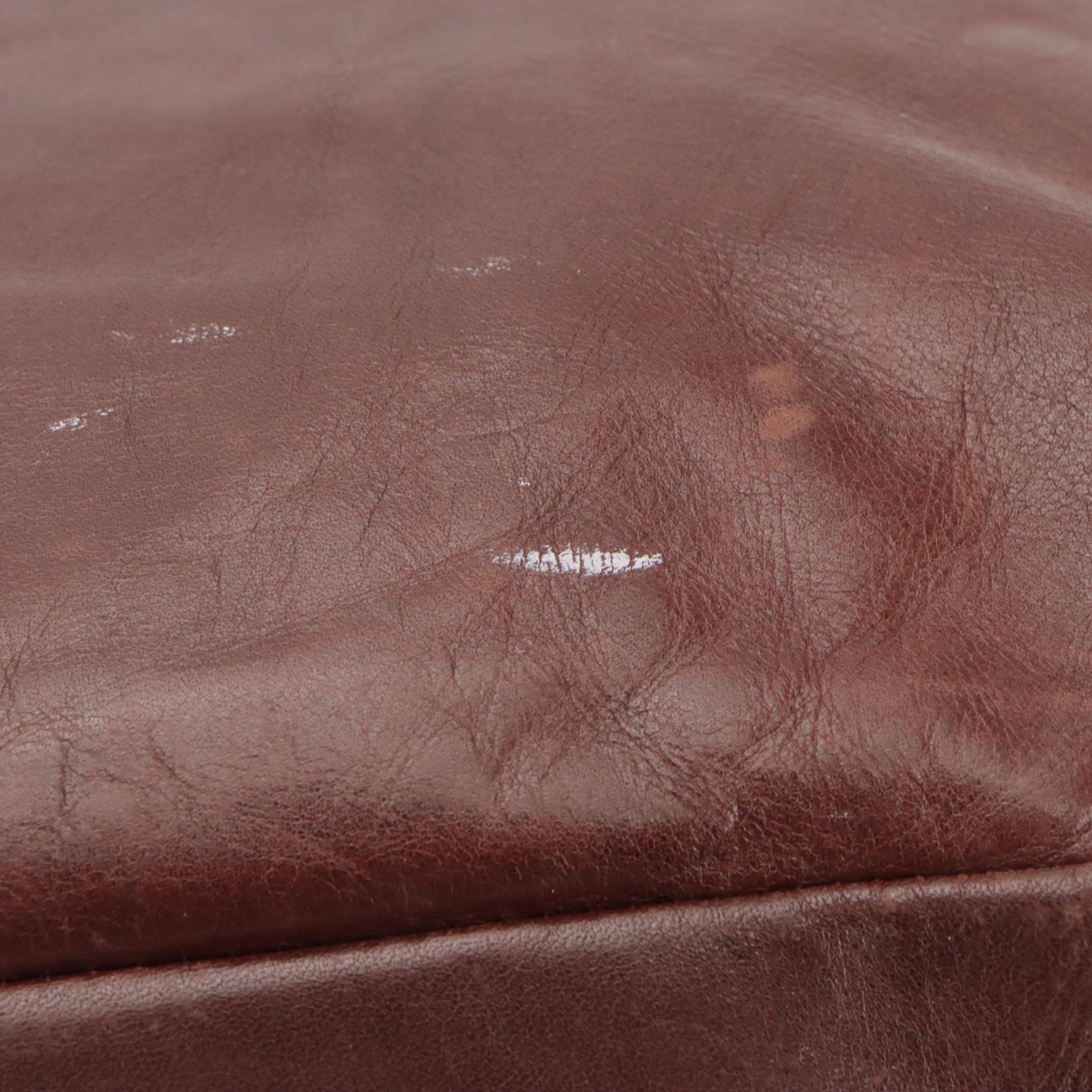 Andrew Marc Large Front Flap Messenger Bag in Leather