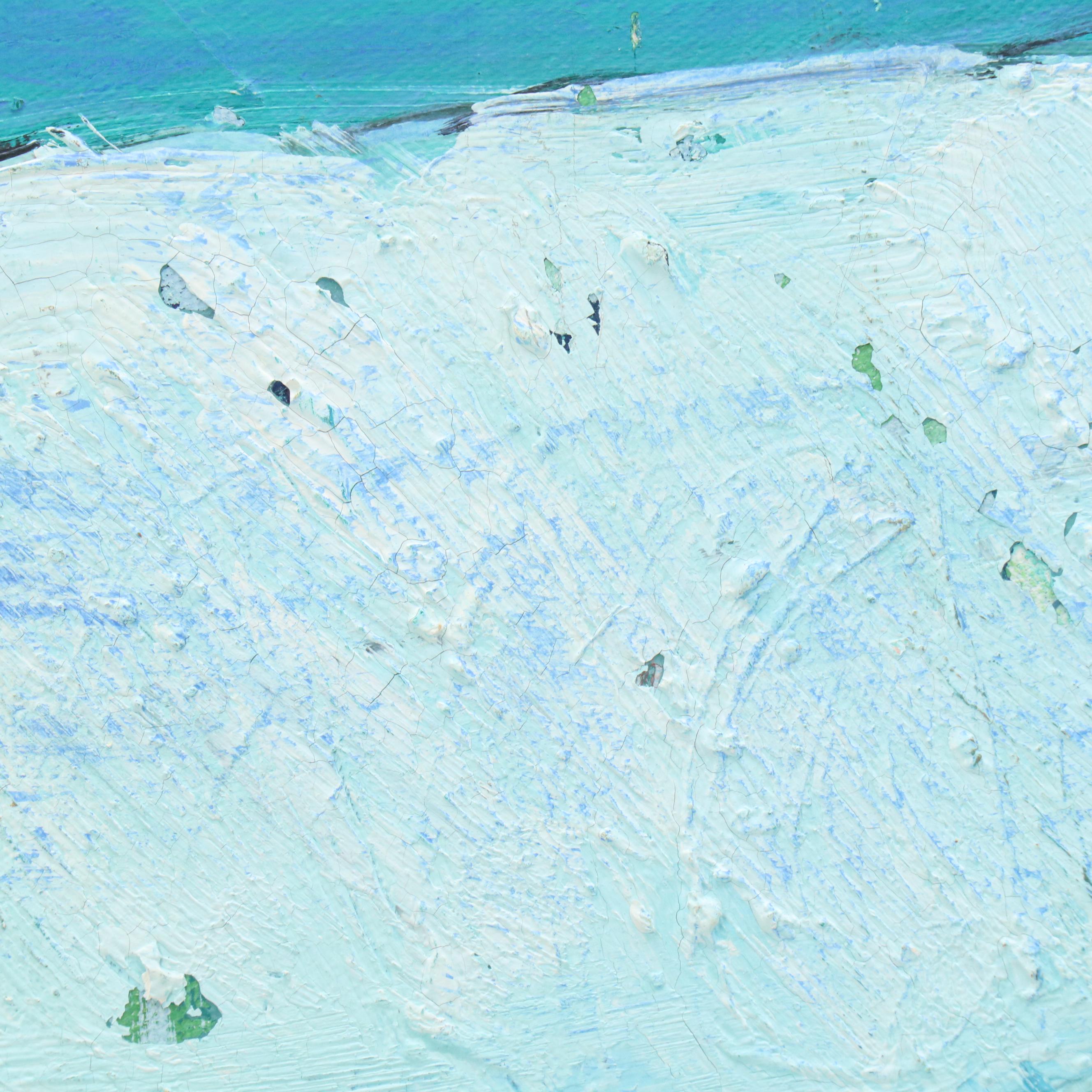 Janice Guttman Stylized Landscape Acrylic Painting, 2000