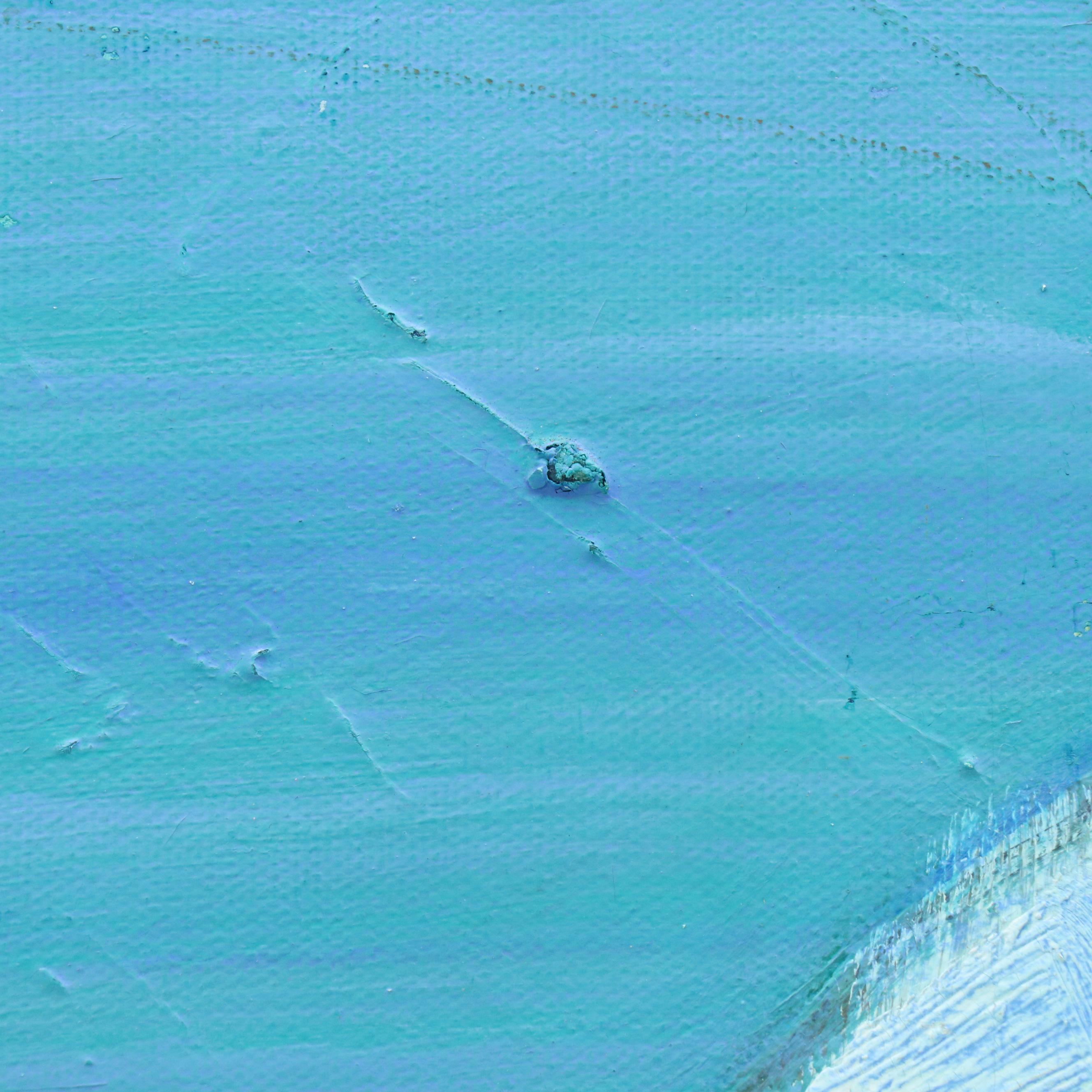 Janice Guttman Stylized Landscape Acrylic Painting, 2000