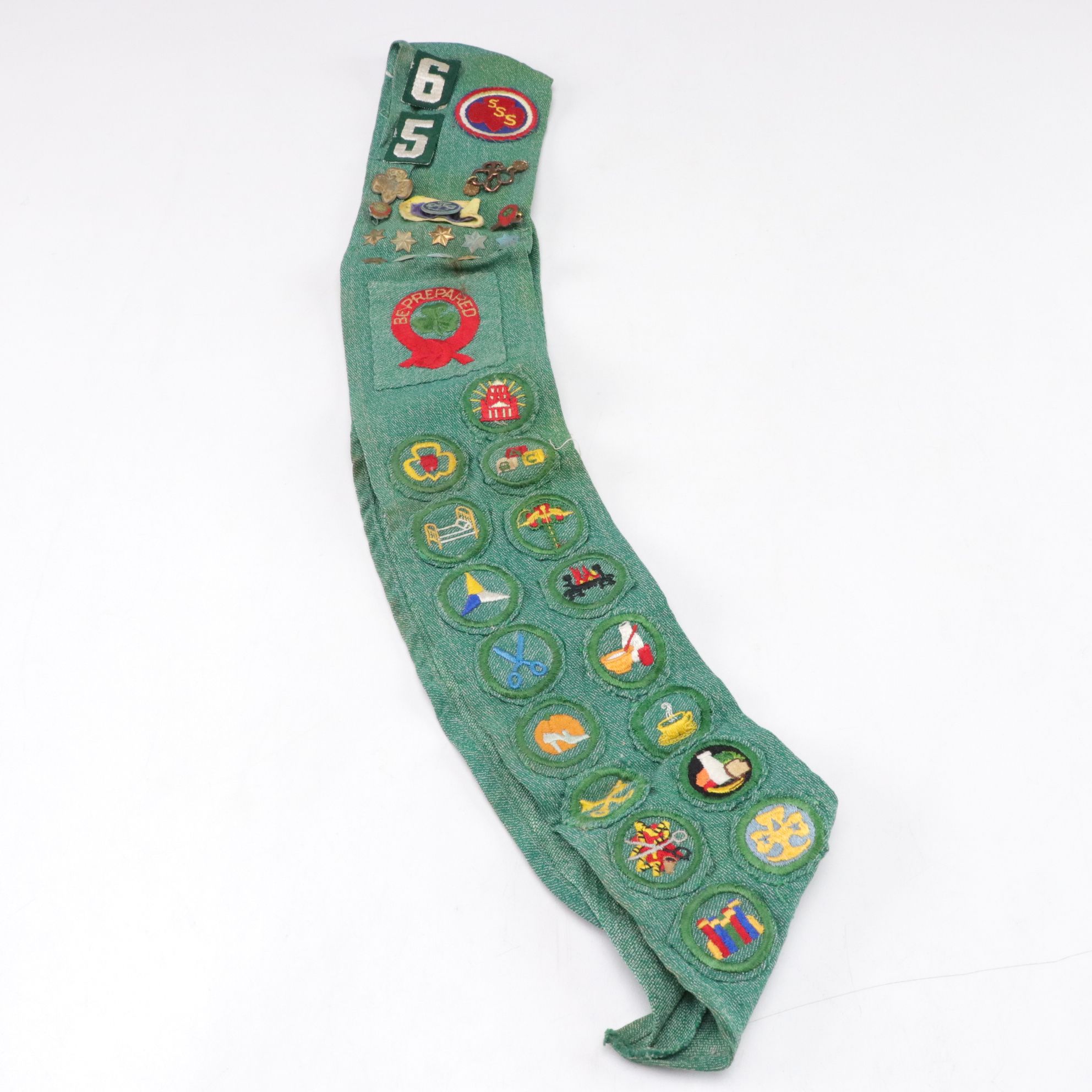 Dietz Red Globe Lantern, Horsehair Brushes, Girl Scout Sash, and More