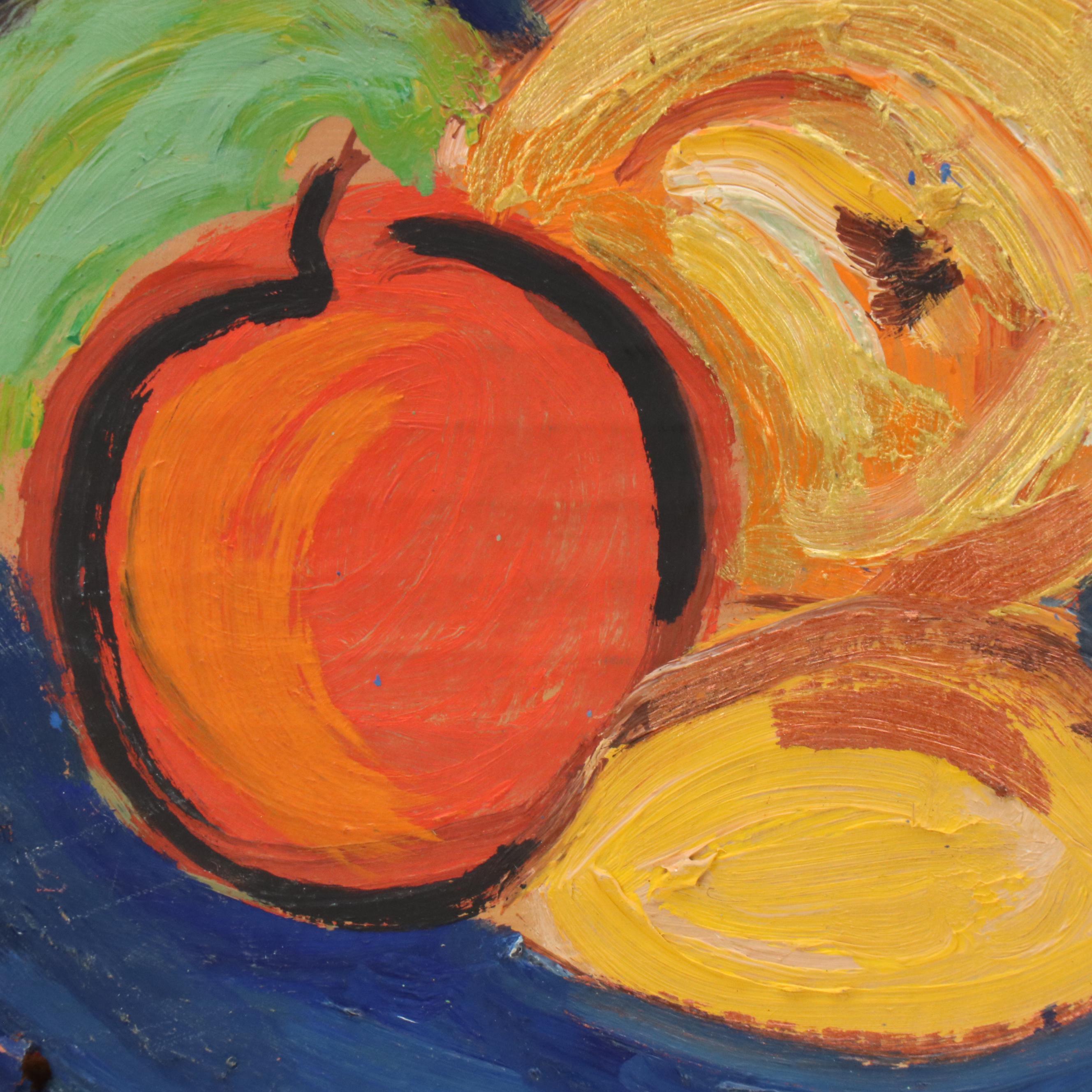 Janice Guttman Modernist Interior Mixed Media Collage, 1998