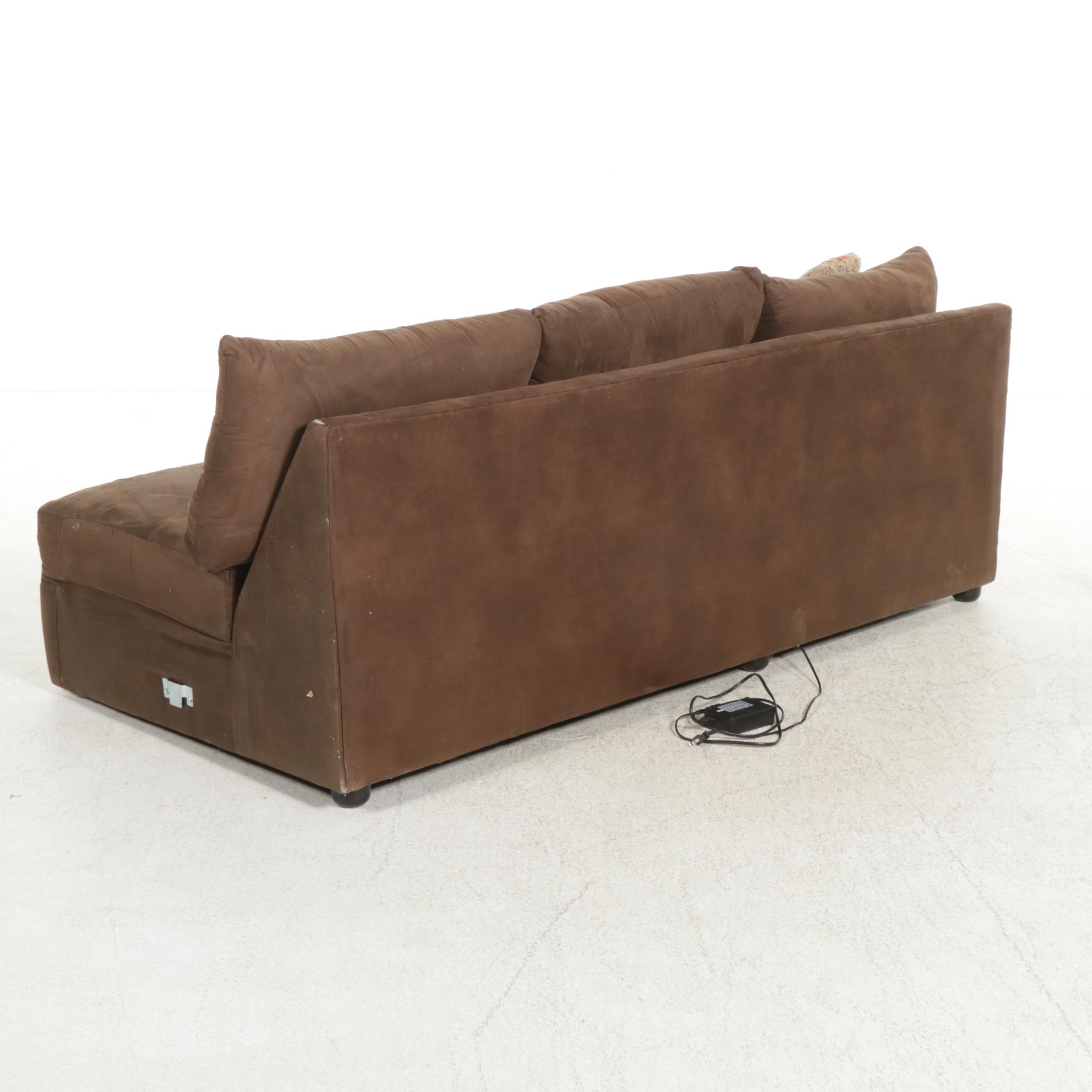 FrontRoom Furnishings Sectional Recliner Sofa