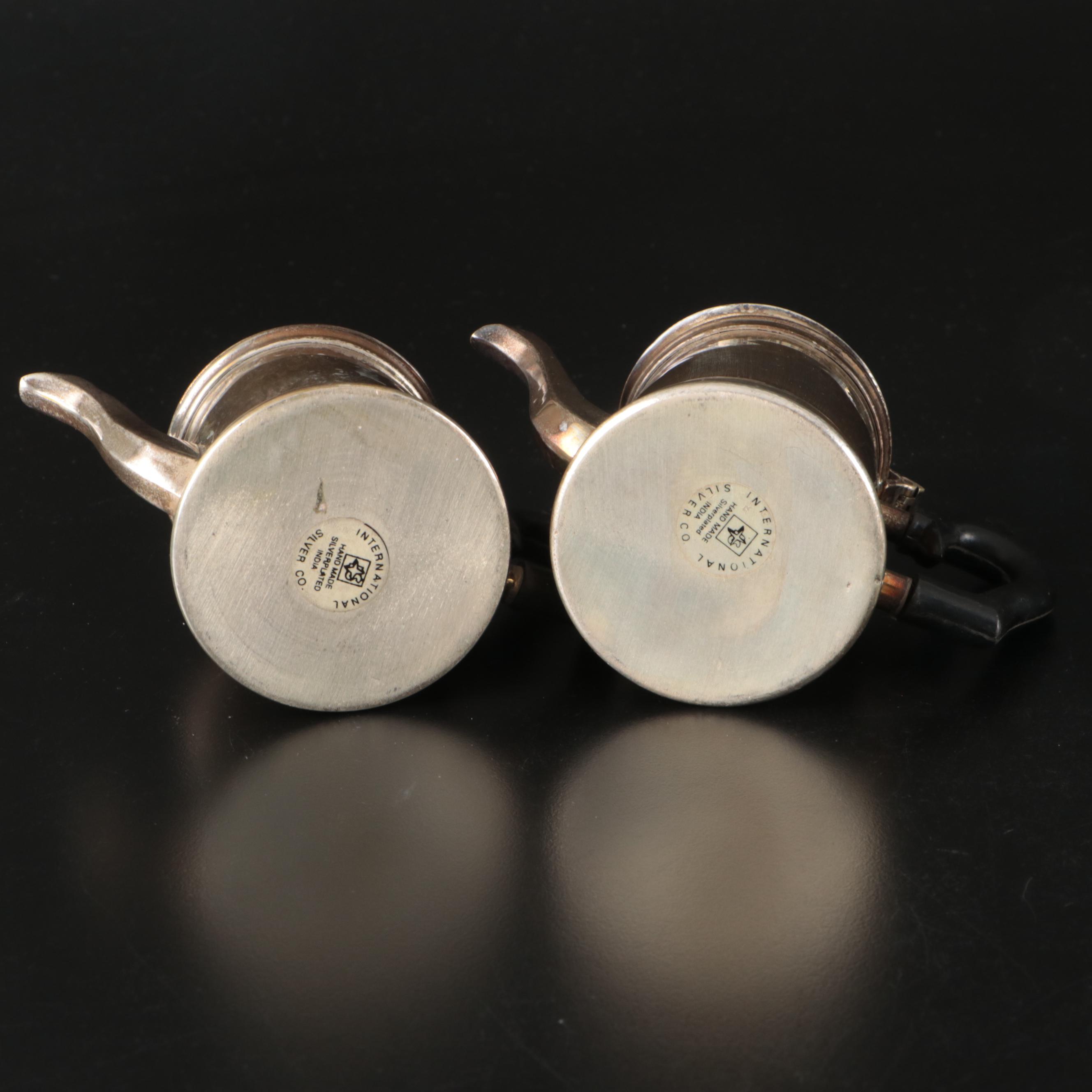 Wallace "Waltz of Spring" Sterling Spoon with Silver Plate Serveware and More