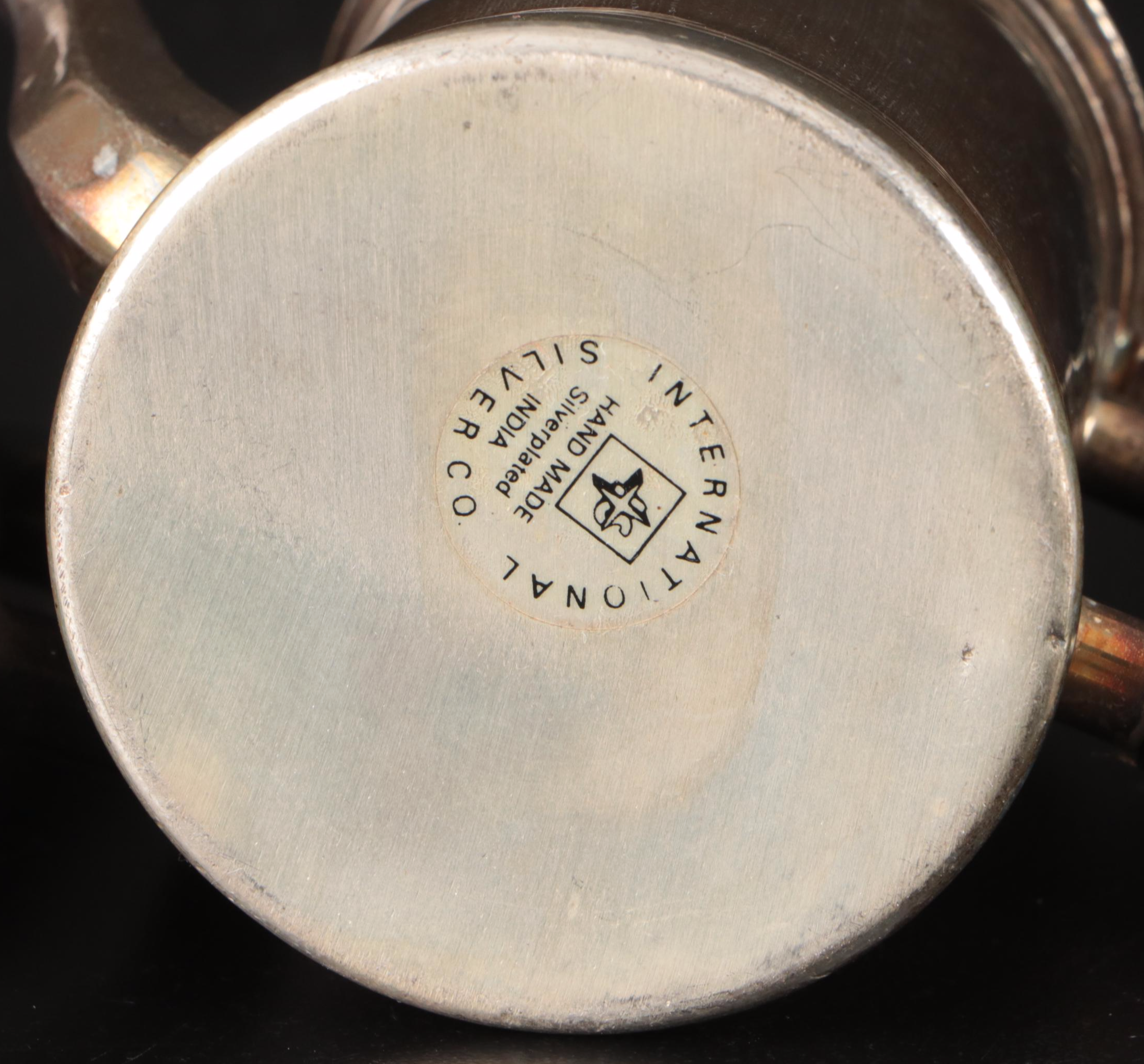 Wallace "Waltz of Spring" Sterling Spoon with Silver Plate Serveware and More