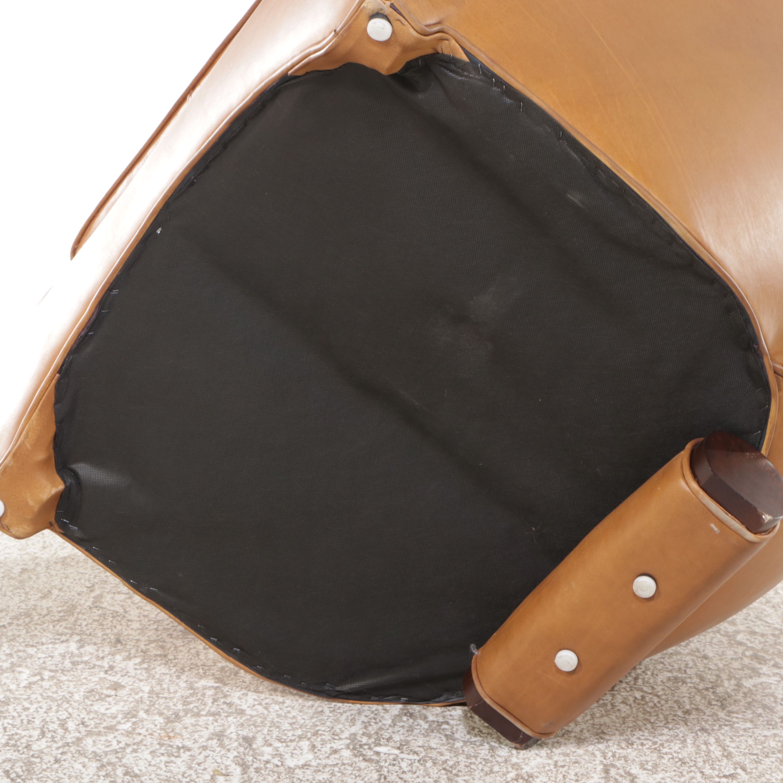 Lillian August Fine Furniture Modern Leather Armchair