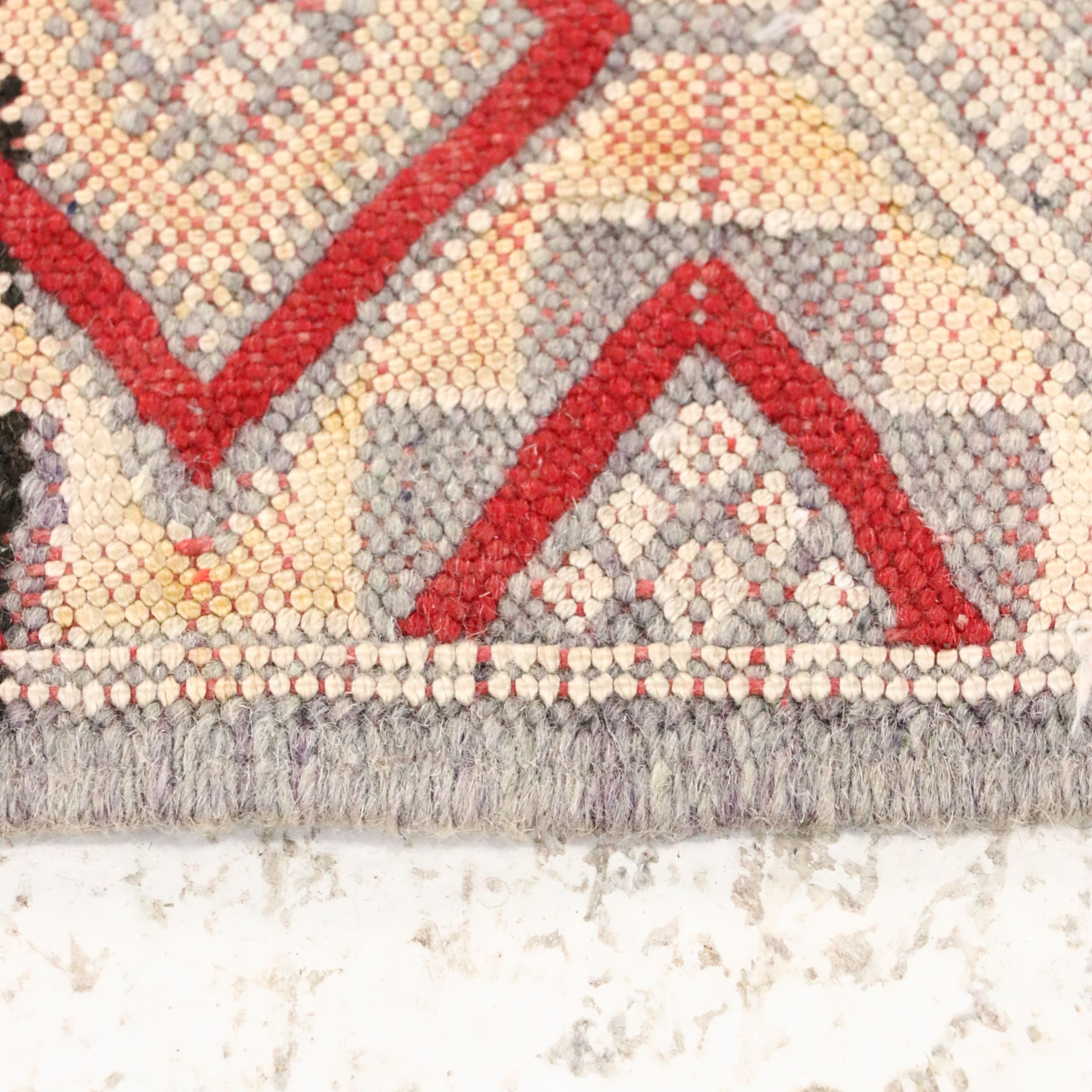 4'3 x 7'1 Handwoven Turkish Bergama Area Rug