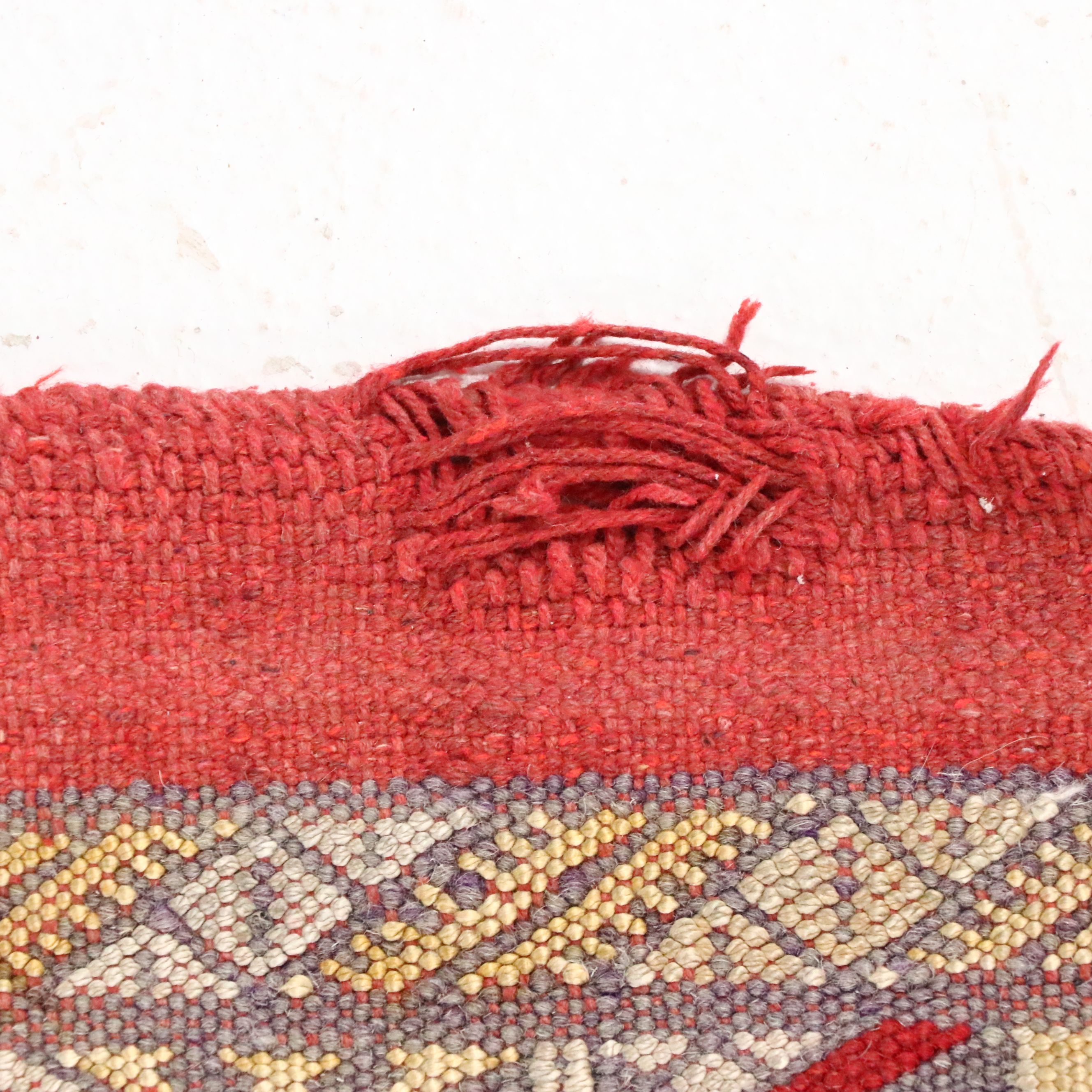 4'3 x 7'1 Handwoven Turkish Bergama Area Rug