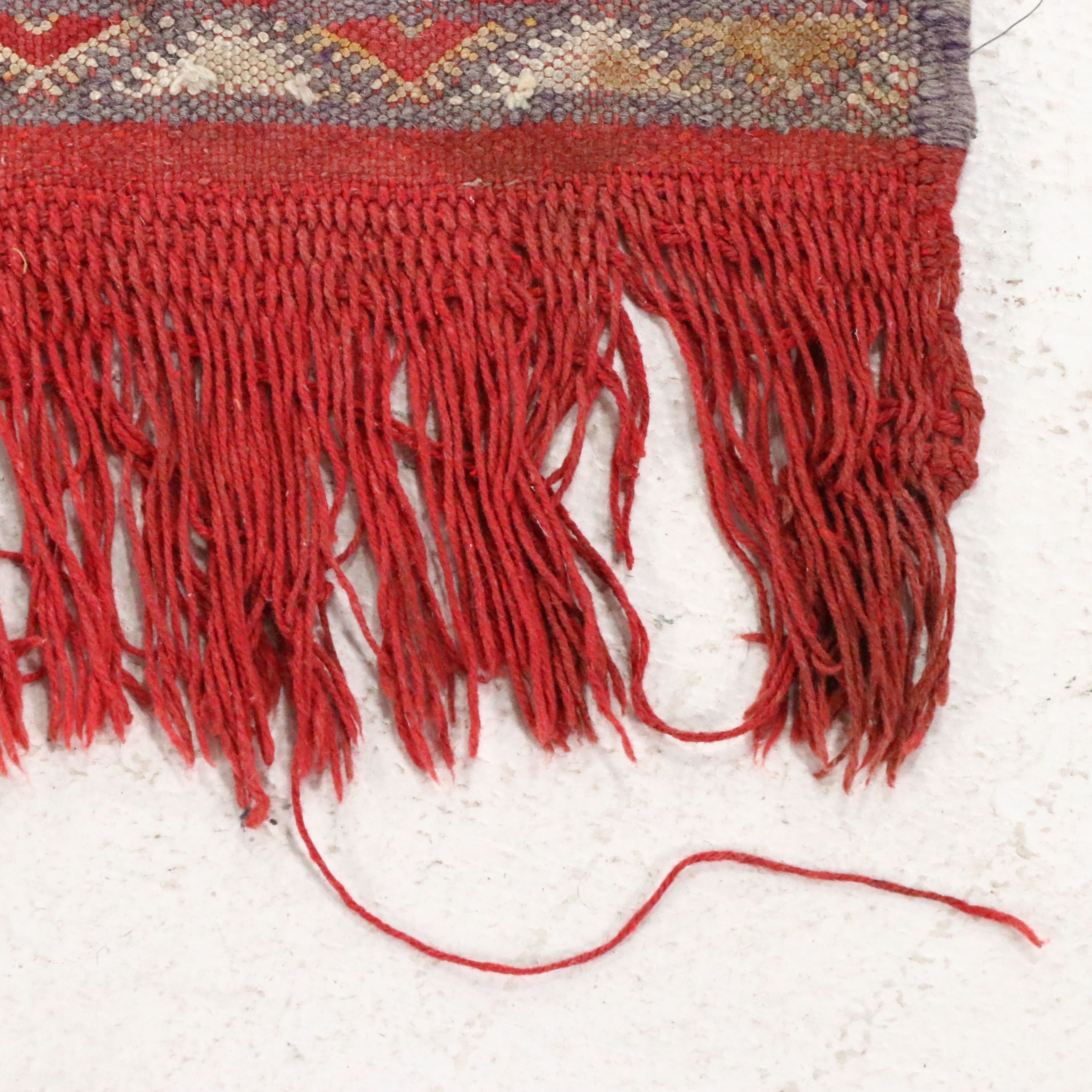 4'3 x 7'1 Handwoven Turkish Bergama Area Rug