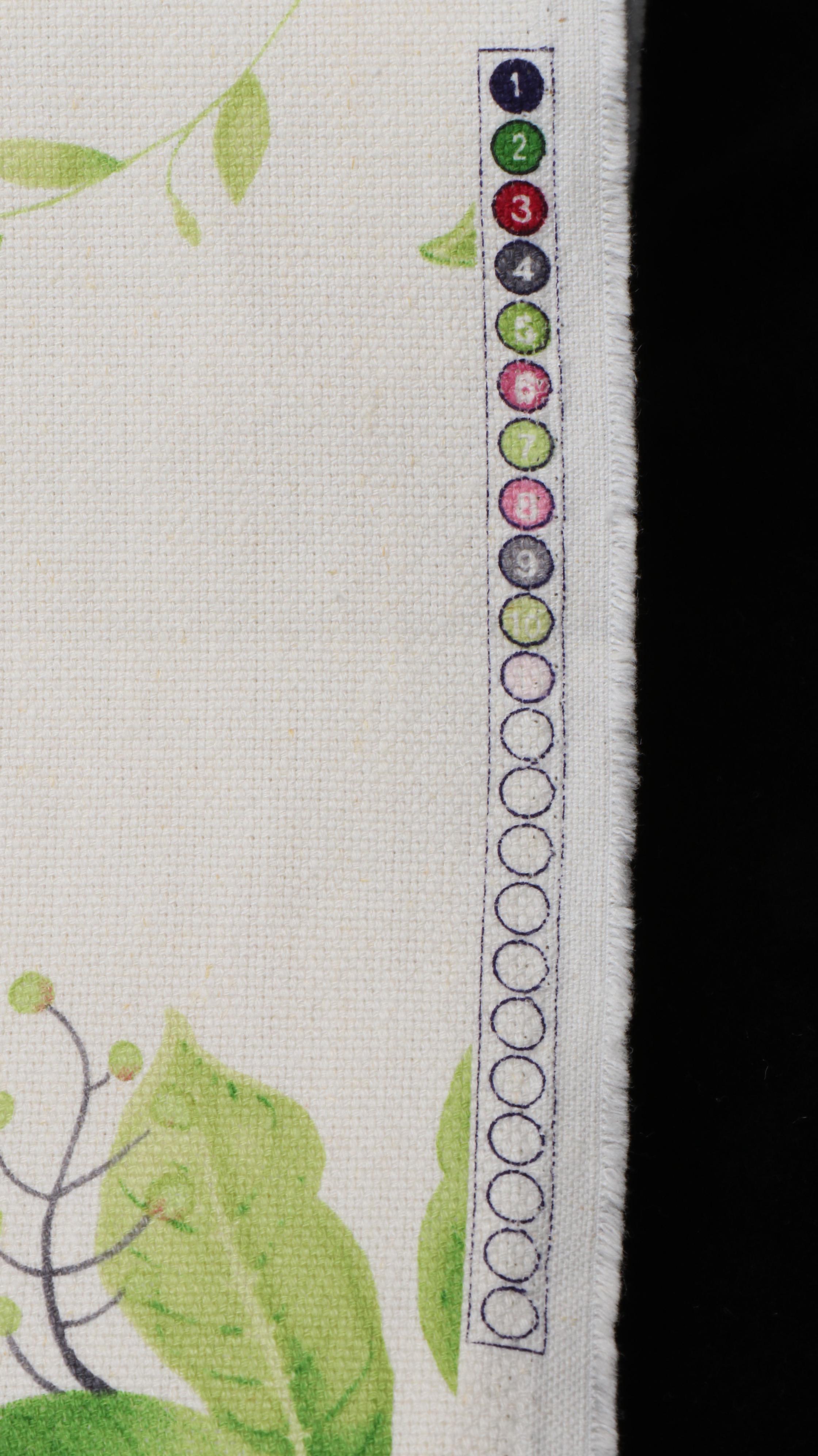 TPSA Printed Upholstery Fabric Remnant