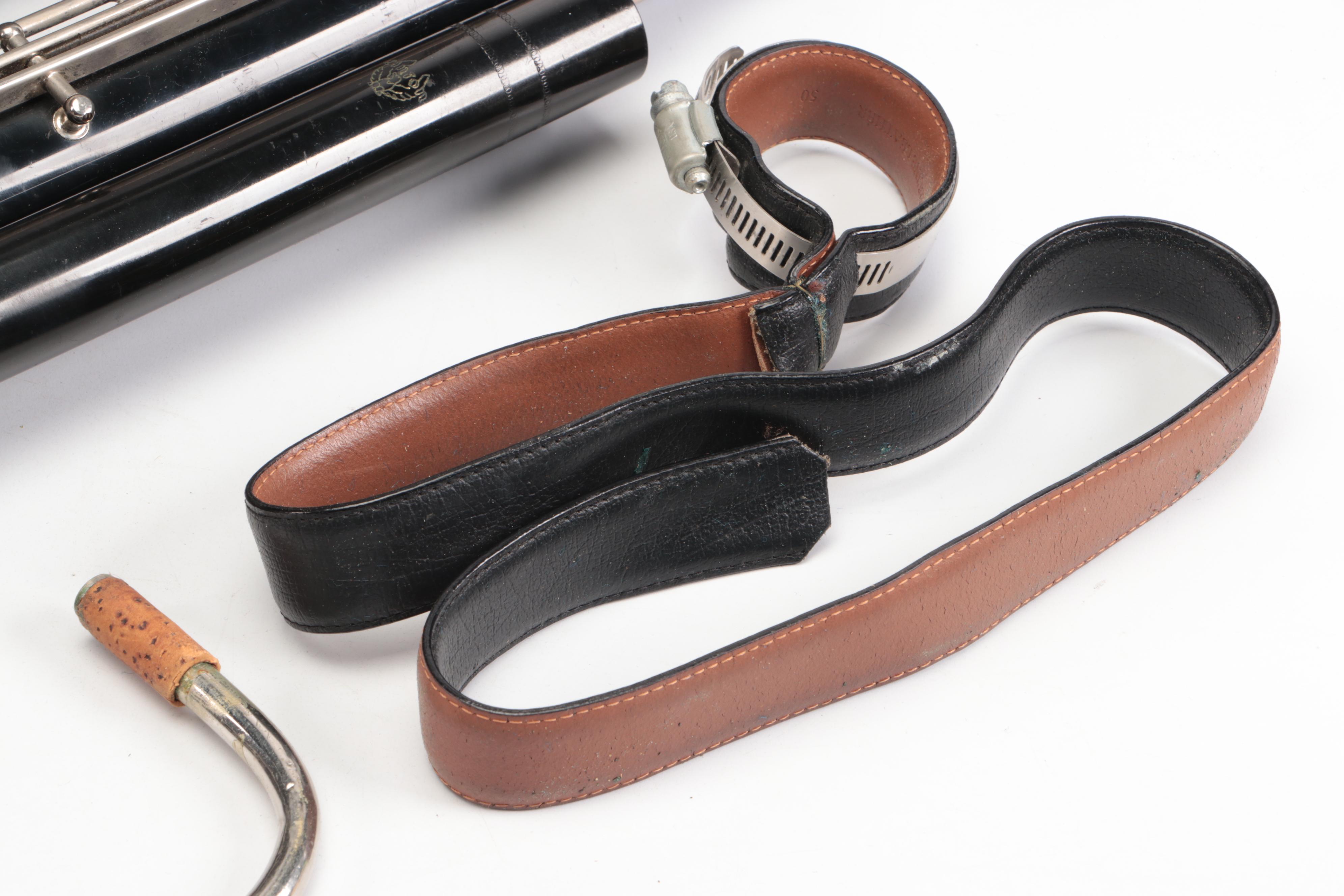 Linton Wood and Metal Student Bassoon in Leather Case