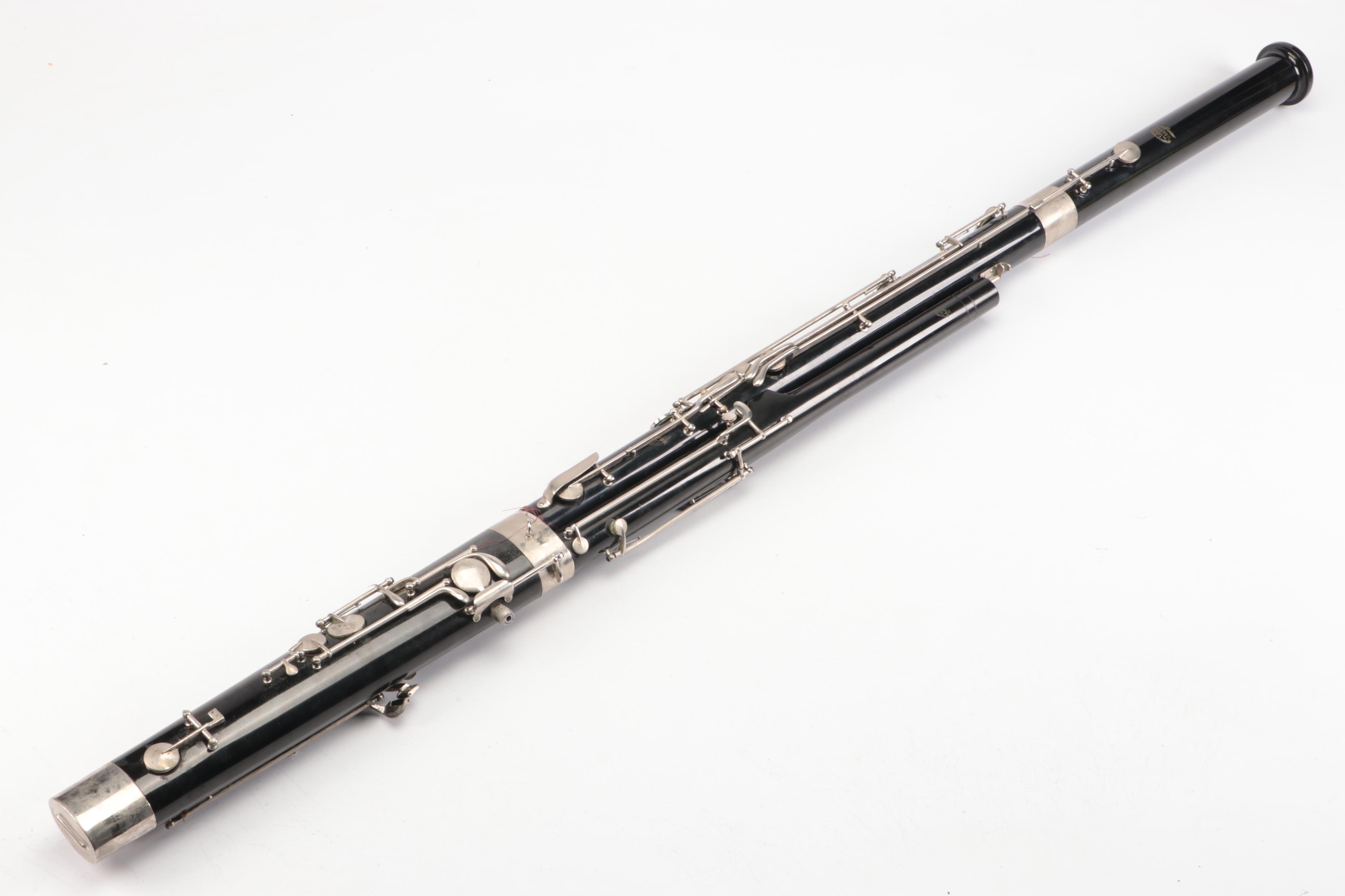 Linton Wood and Metal Student Bassoon in Leather Case