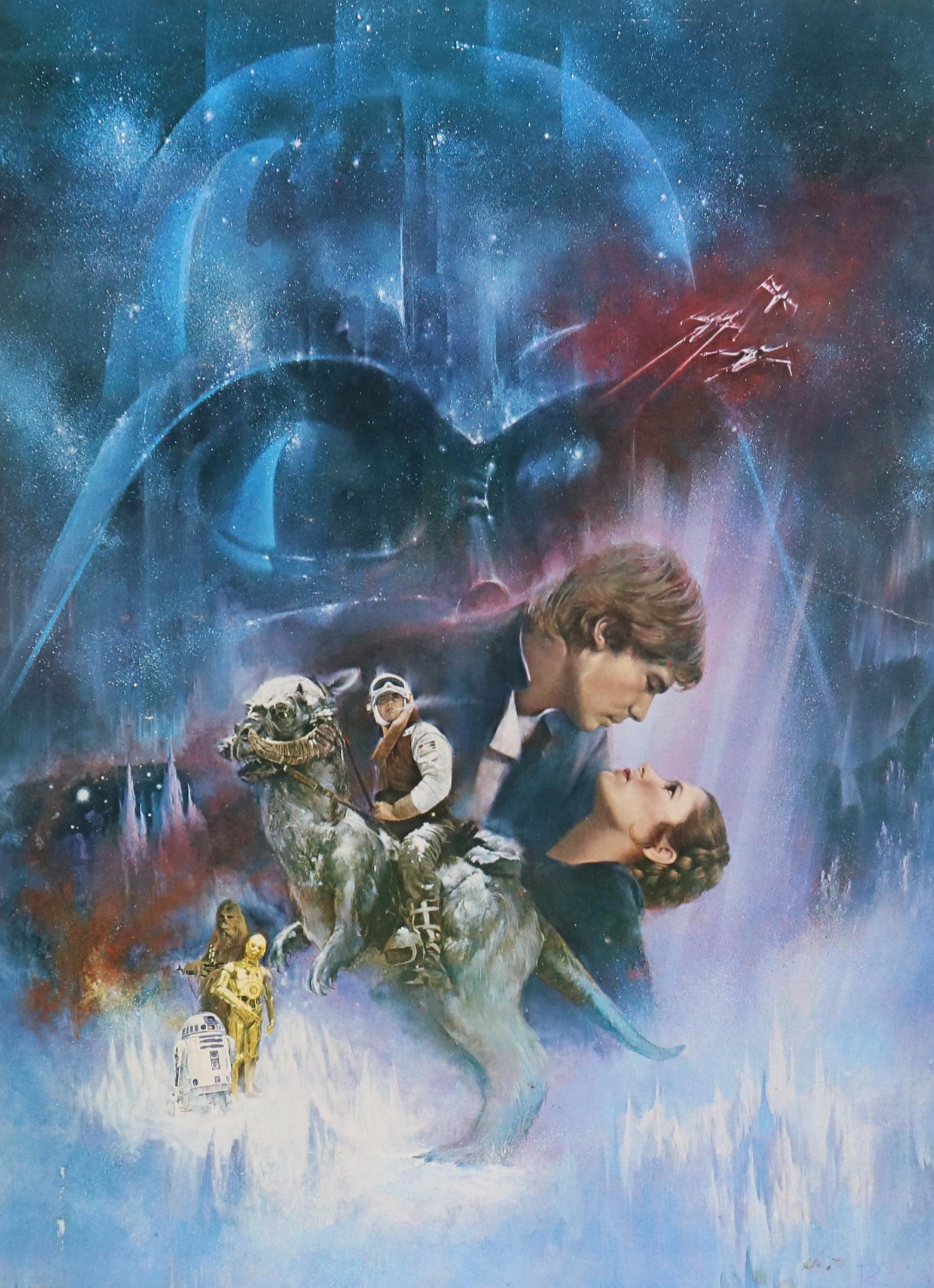 Star Wars Offset Lithograph Poster For "The Empire Strikes Back"