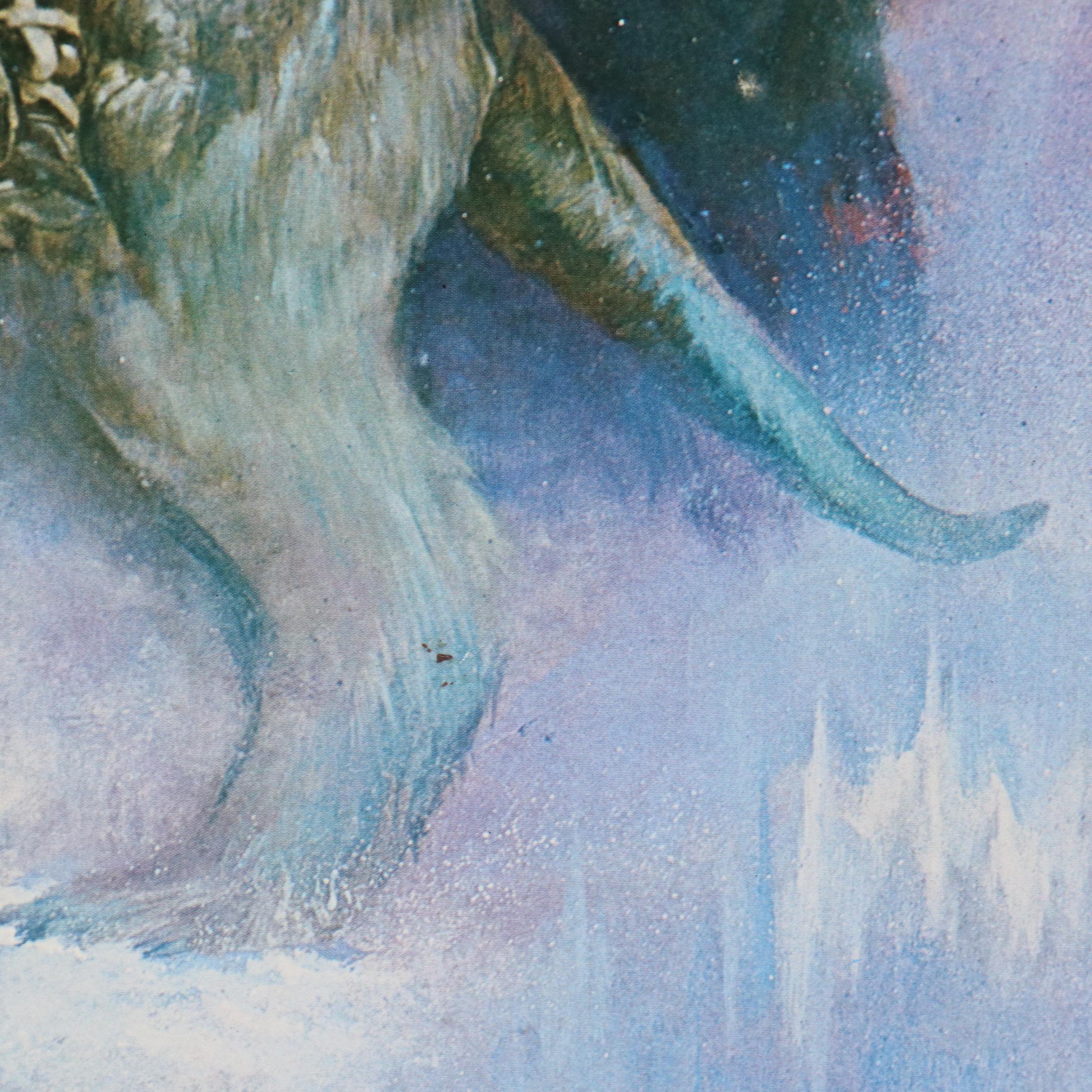 Star Wars Offset Lithograph Poster For "The Empire Strikes Back"