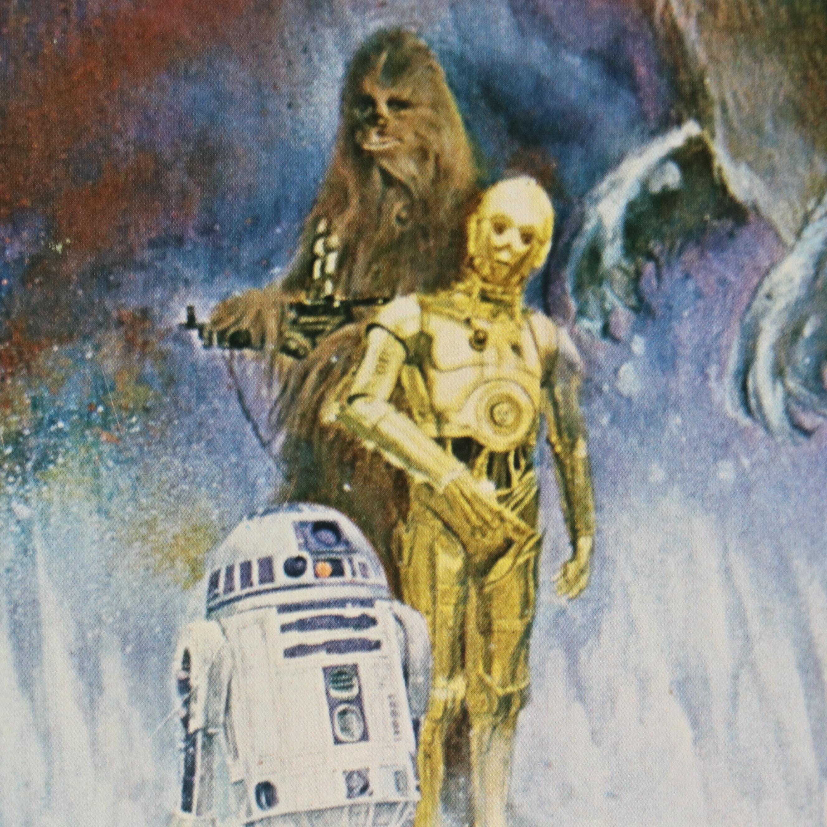 Star Wars Offset Lithograph Poster For "The Empire Strikes Back"