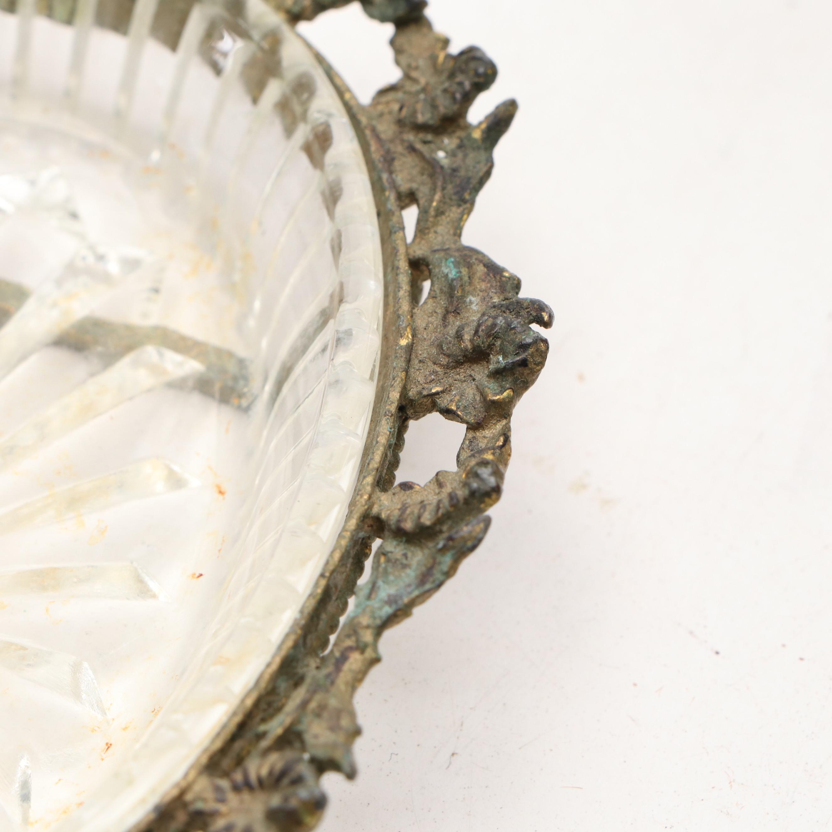 French Silver Plate Liquor Cups with Other Footed Bowl, 20th Century