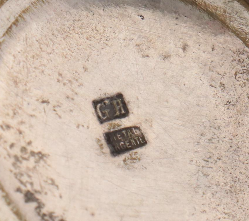 French Silver Plate Liquor Cups with Other Footed Bowl, 20th Century