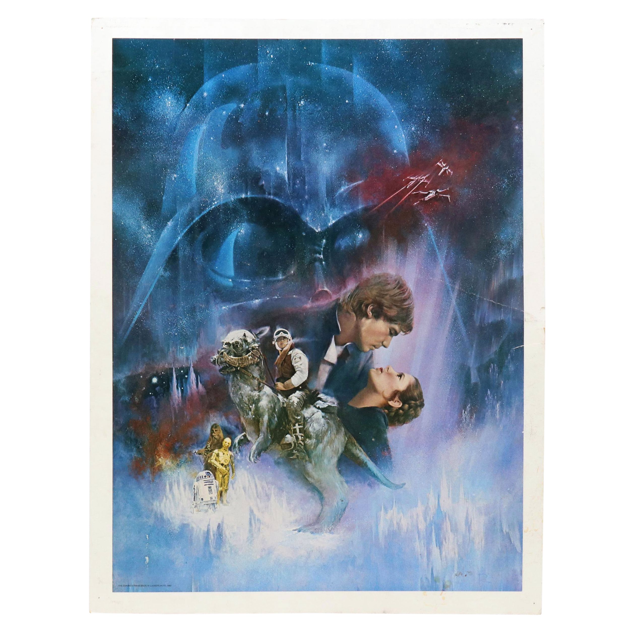 Star Wars Offset Lithograph Poster For "The Empire Strikes Back"