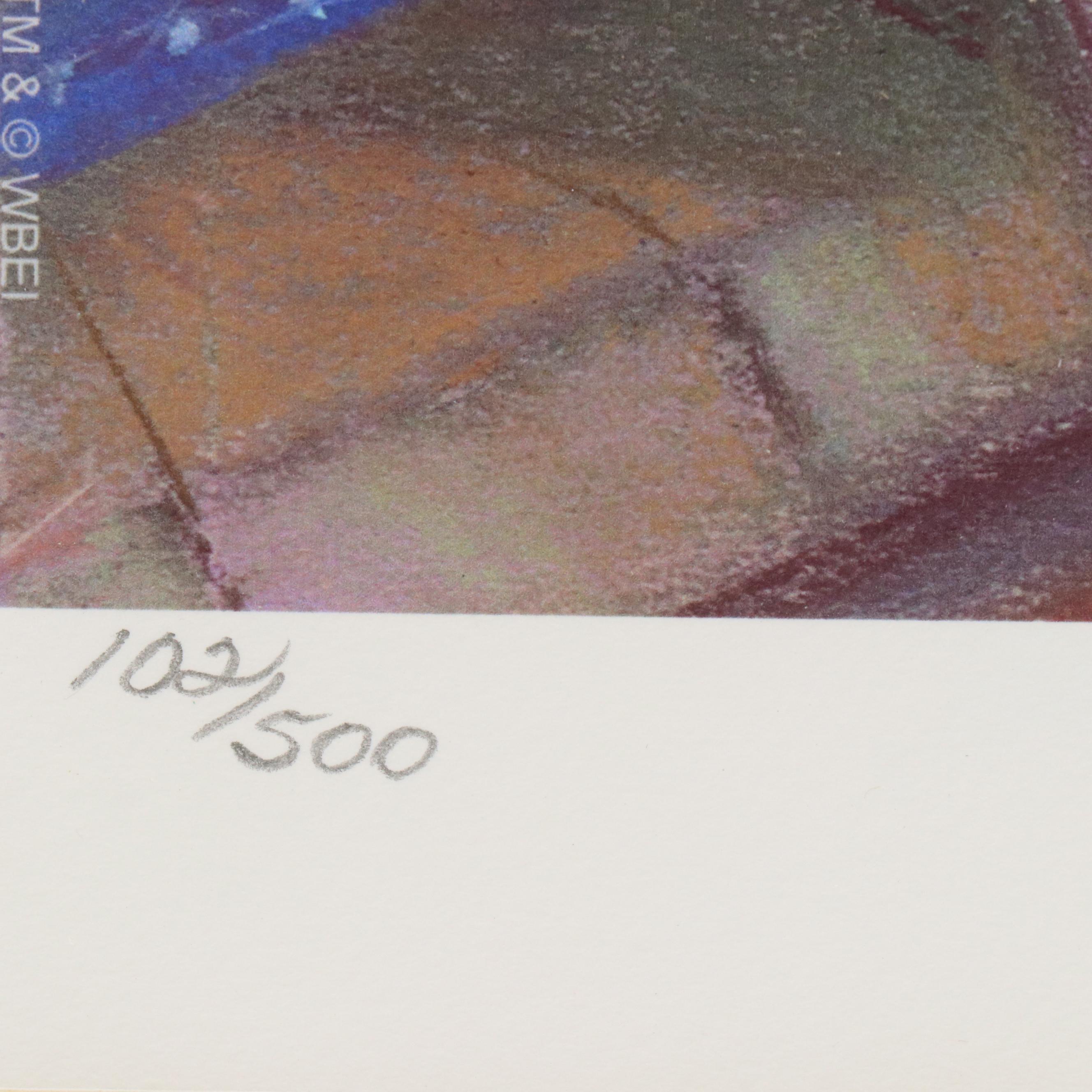 Mary GrandPré Giclée "Harry Potter and the Chamber of Secrets," 21st Century