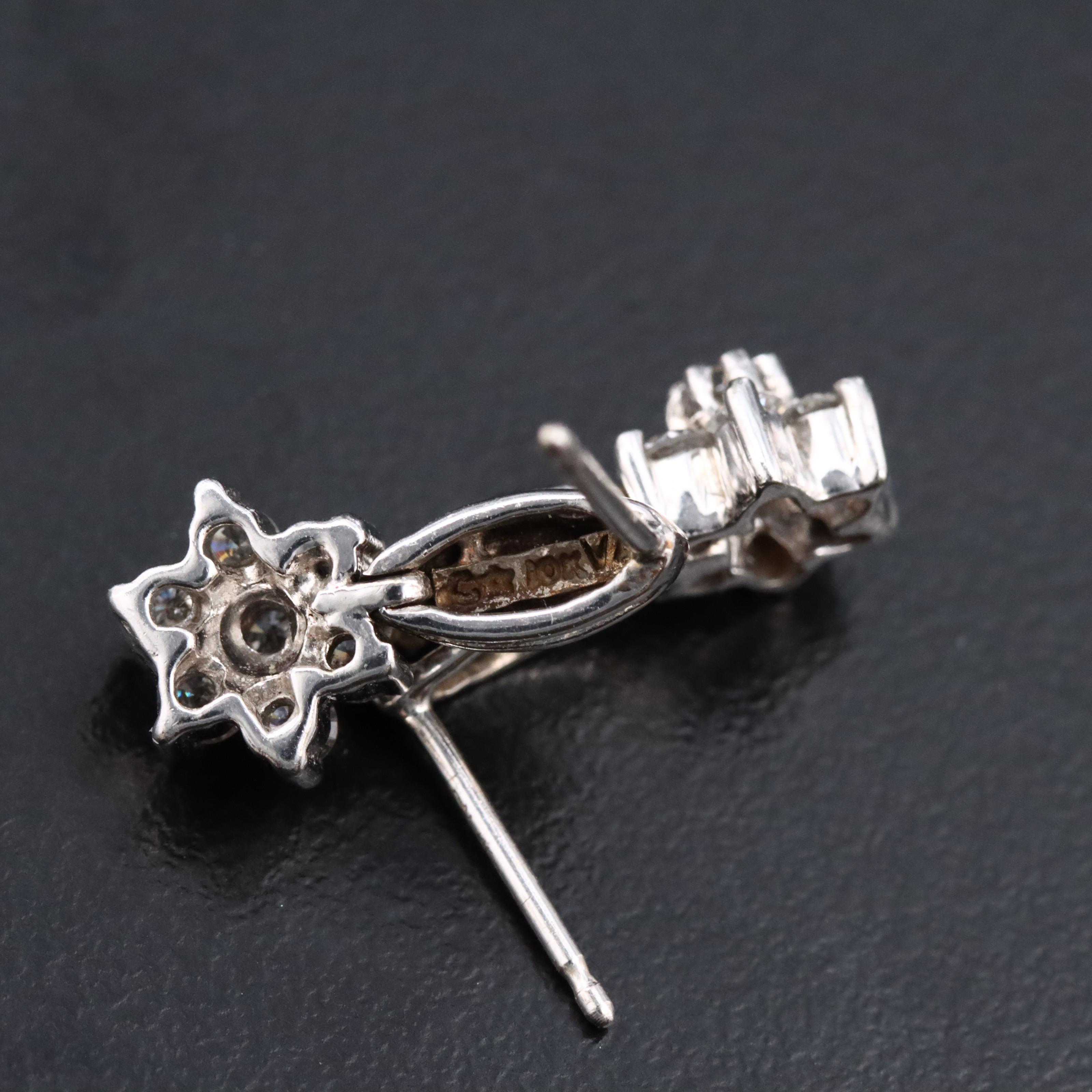 10K 0.44 CTW Diamond Earrings