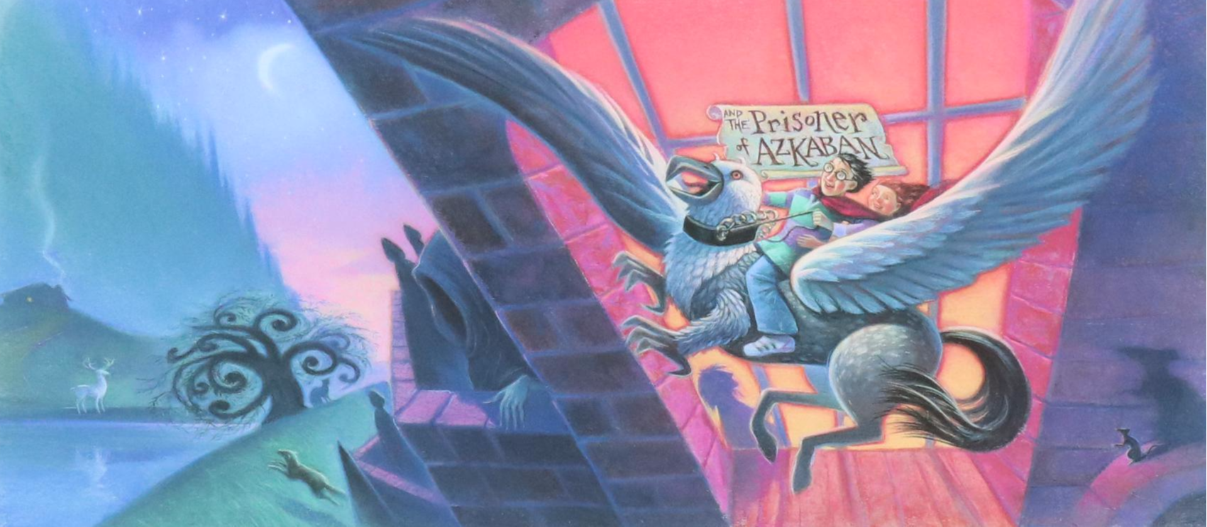 Mary GrandPré Giclée "Harry Potter and the Prisoner of Azkaban," 21st Century