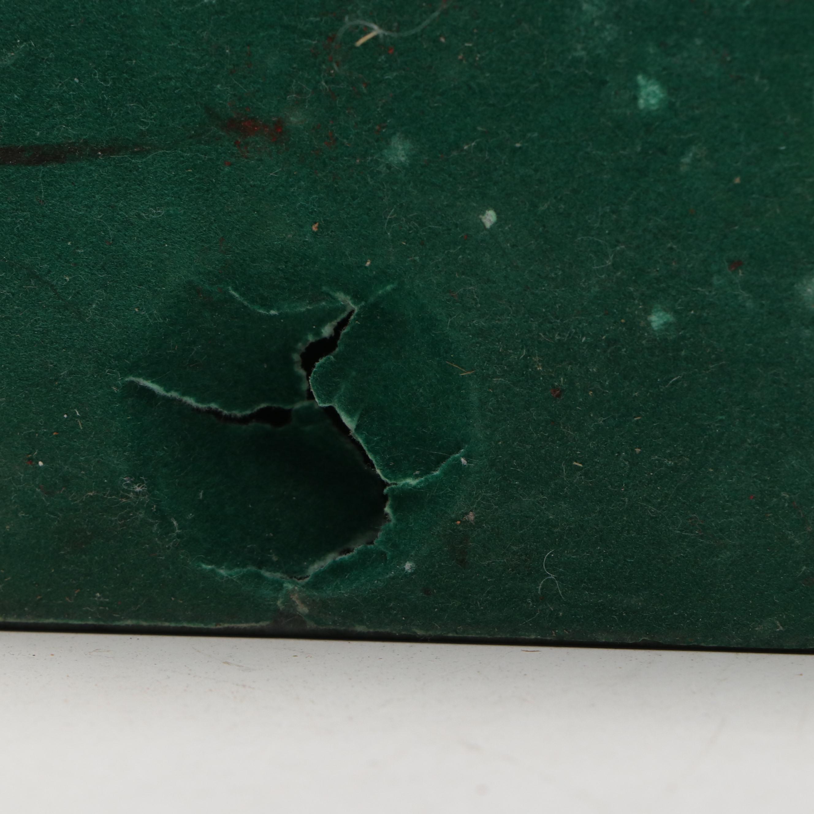 Bear and Bull Brass and Green Marble Bookends with Stone Bear Figurine