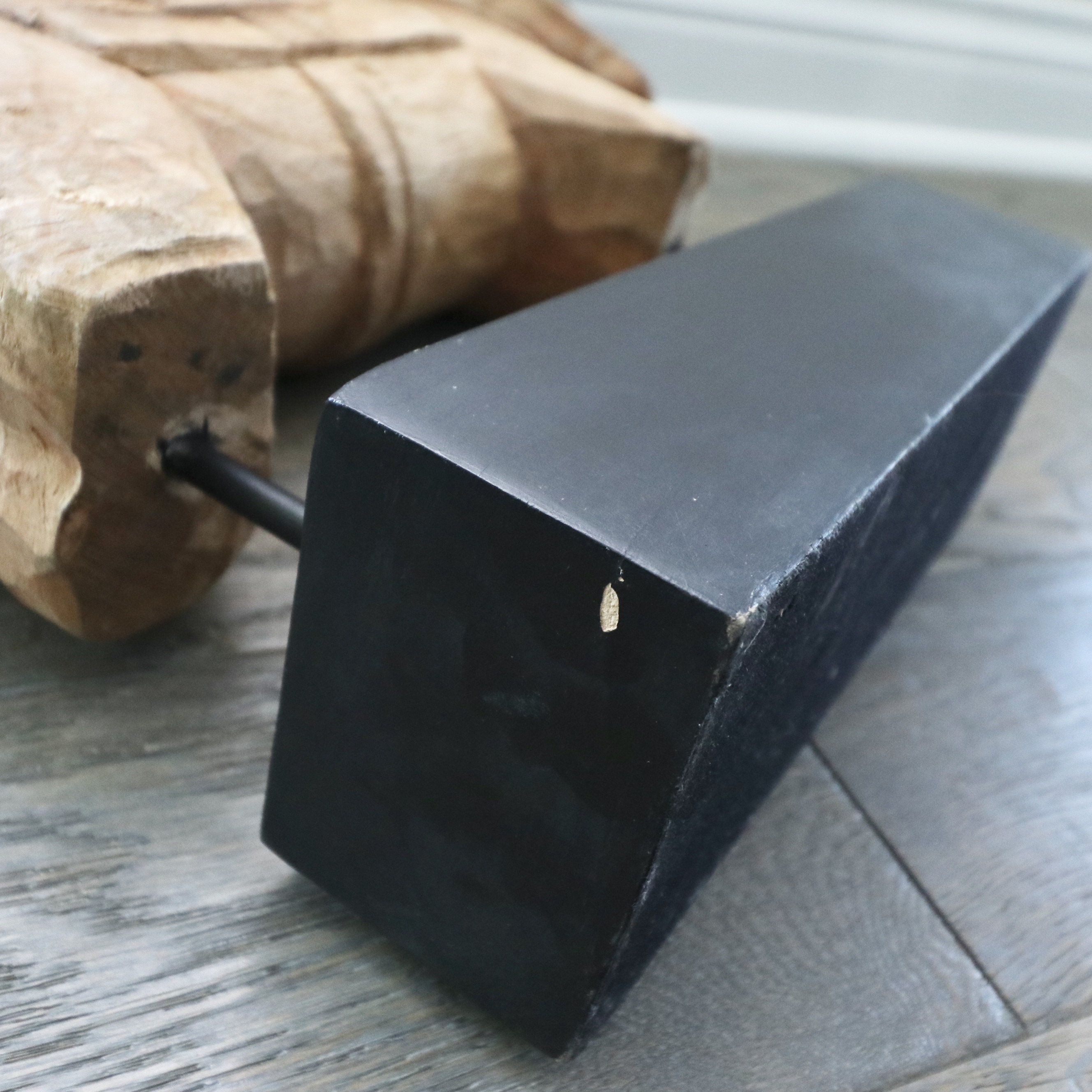 Trojan Wood Horse on Plinth, Faux Shagreen Trays and Boxes, and Accent Pillows