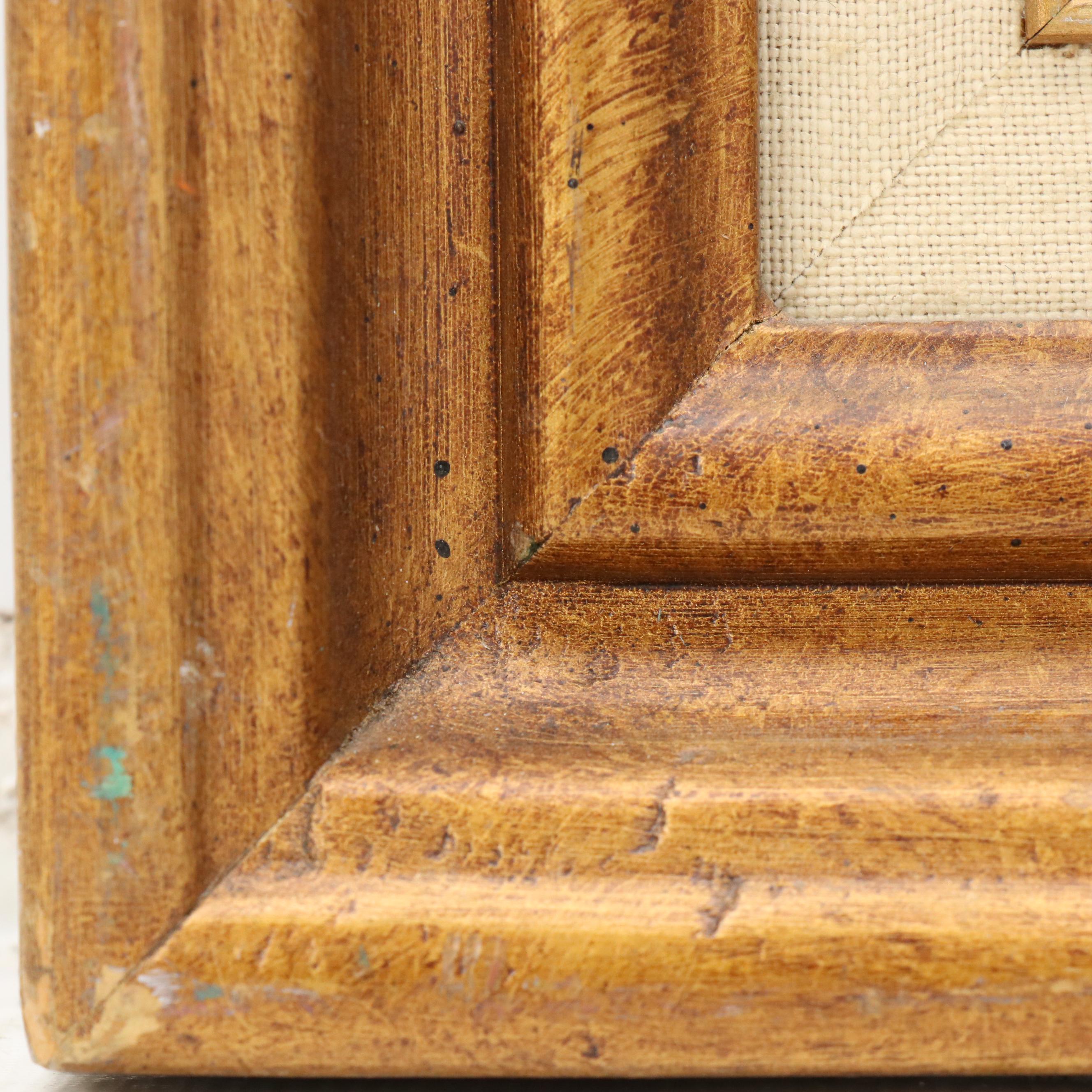 Pastoral Landscape Offset Lithograph, Late 20th Century