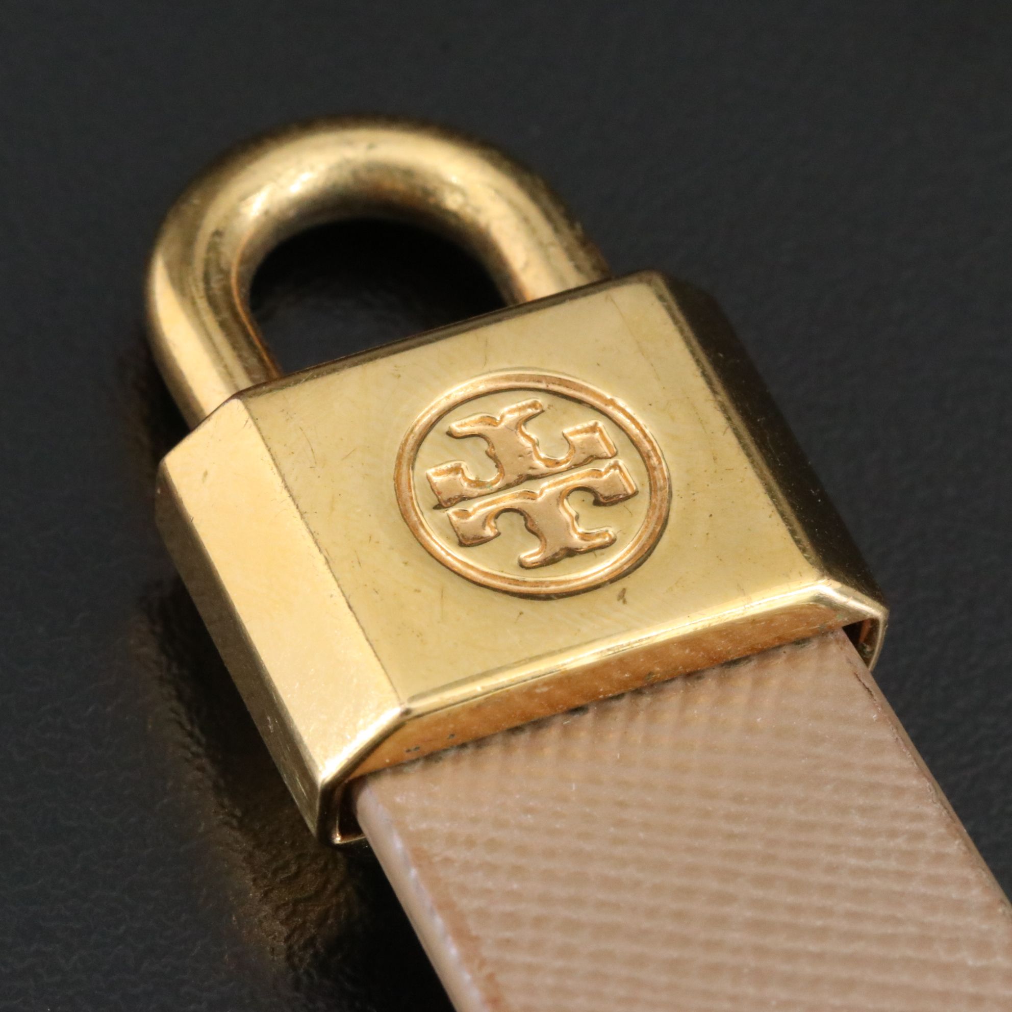 Tory Burch Leather Clasp Bracelet