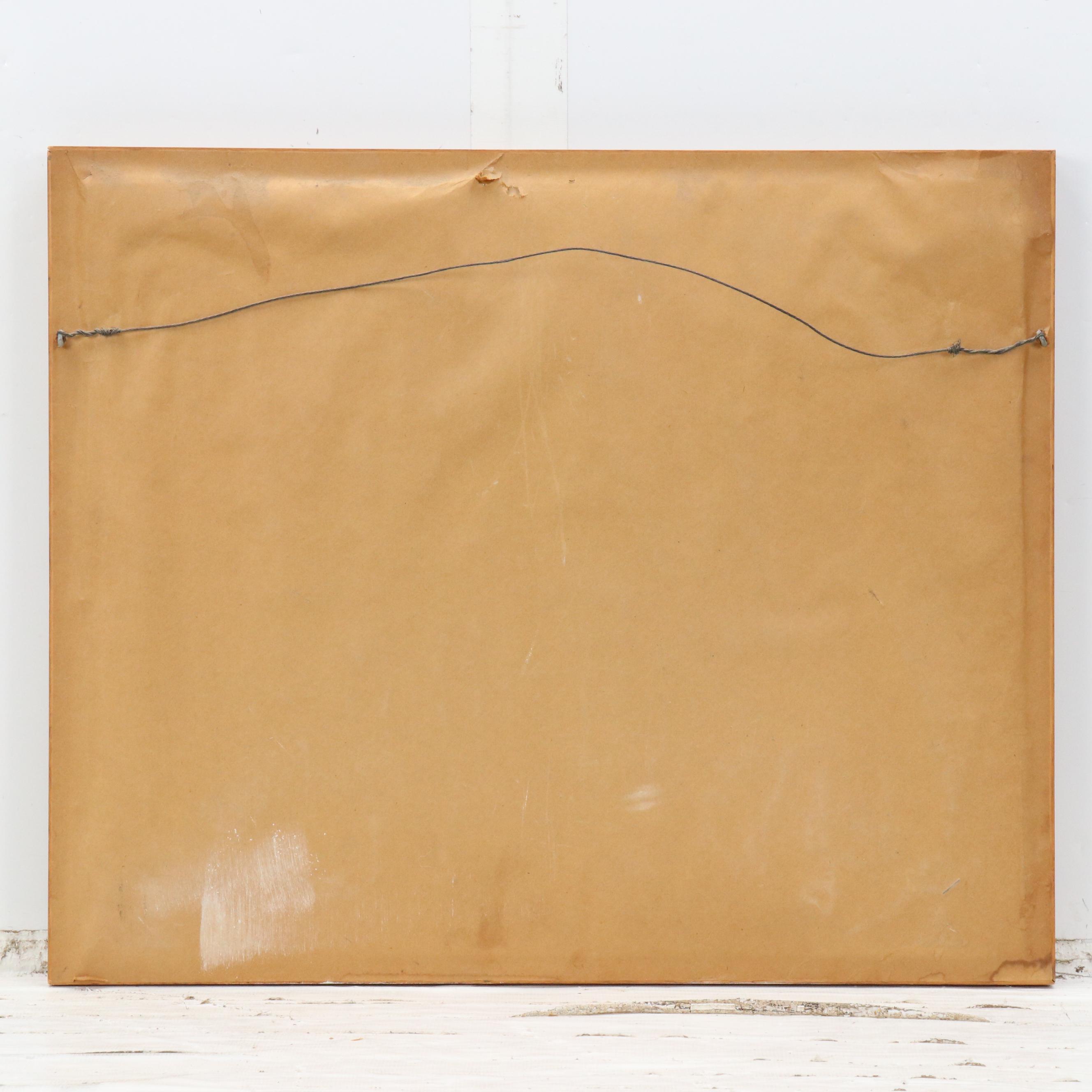 Needlepoint of Rabbits in Millefleur After Cluny Renaissance Tapestries