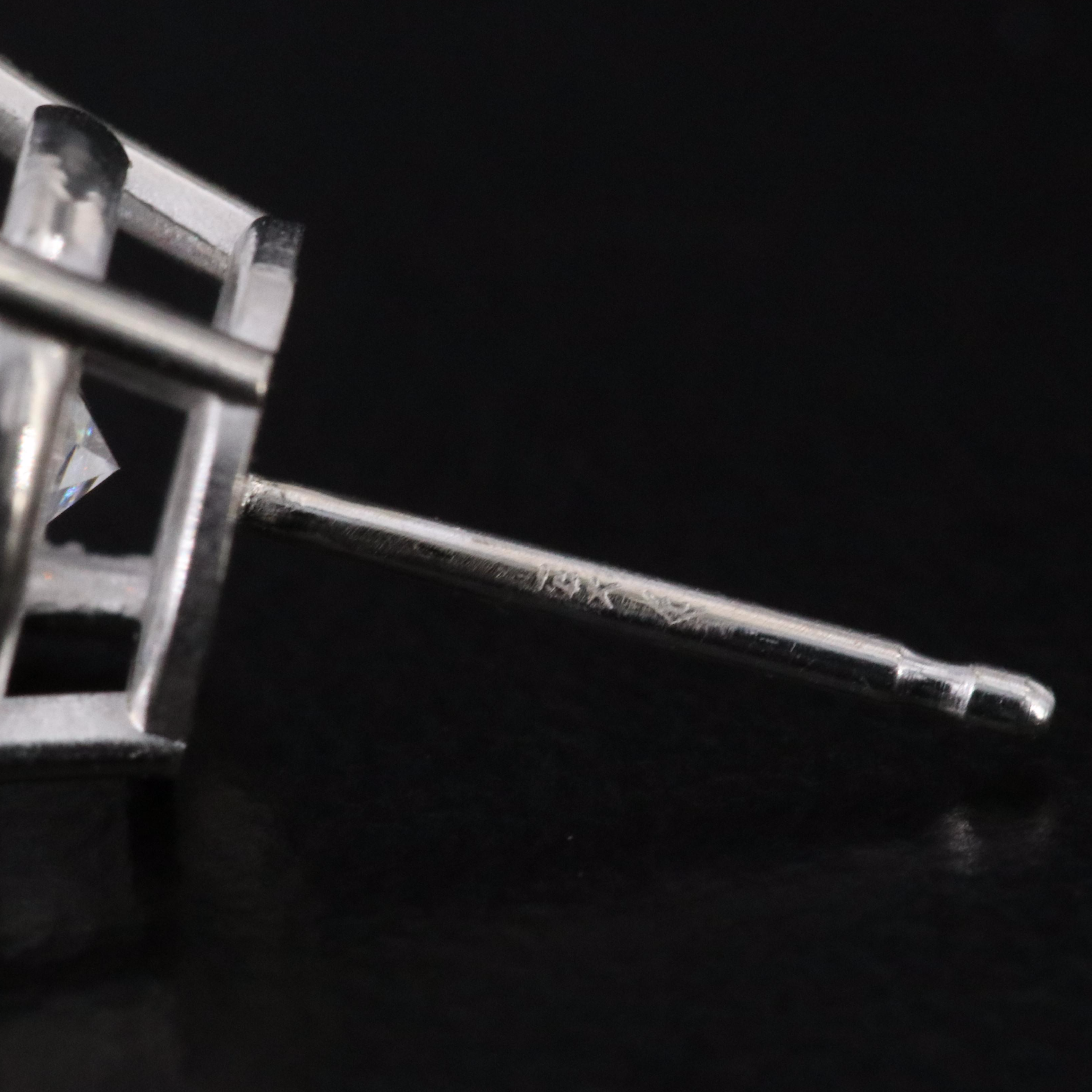 14K 6.02 CTW Lab Grown Diamond Stud Earrings with IGI Reports