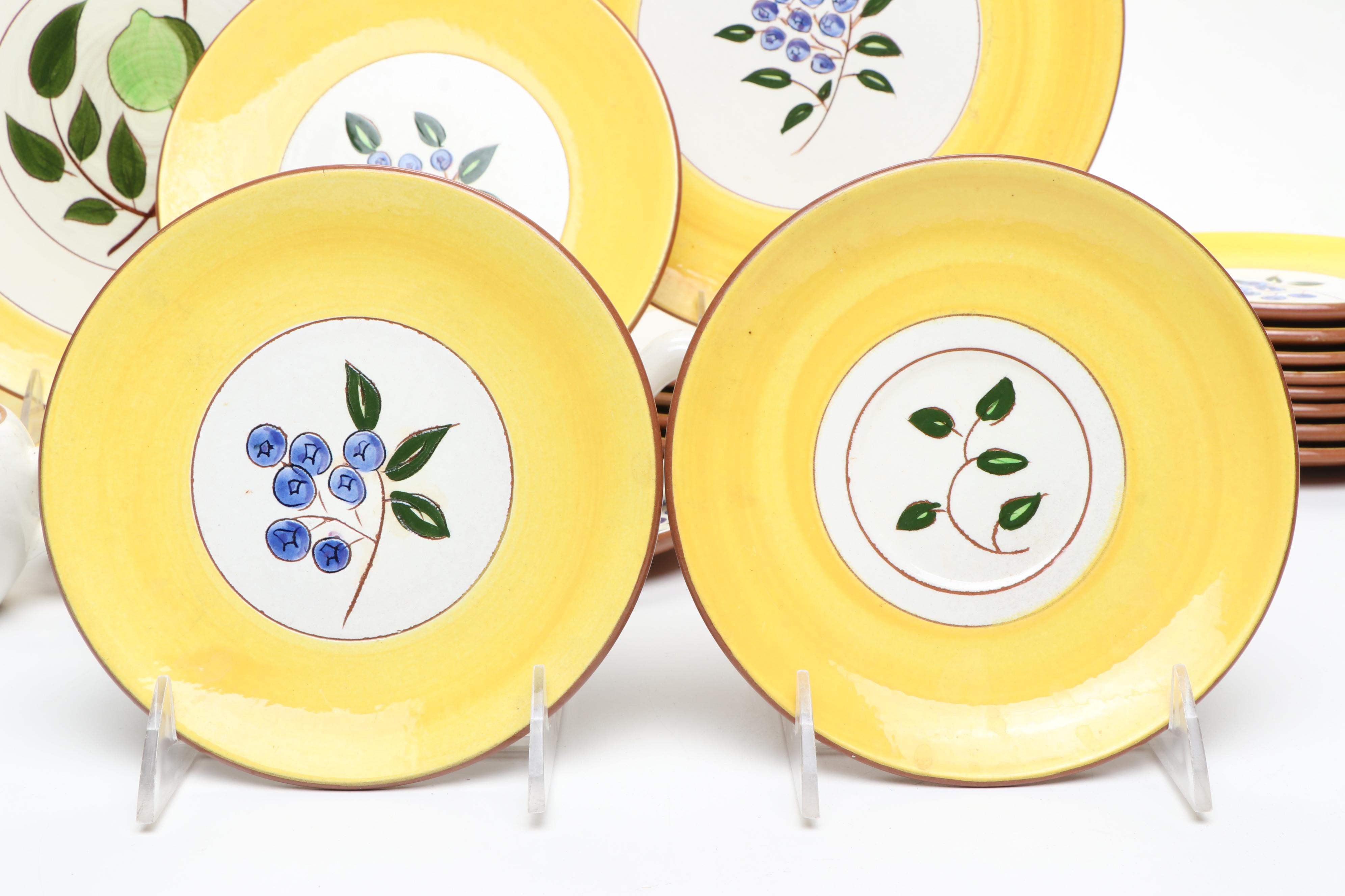 Stangl Pottery "Blueberry" Dinnerware and Serving Pieces, 1950–1978
