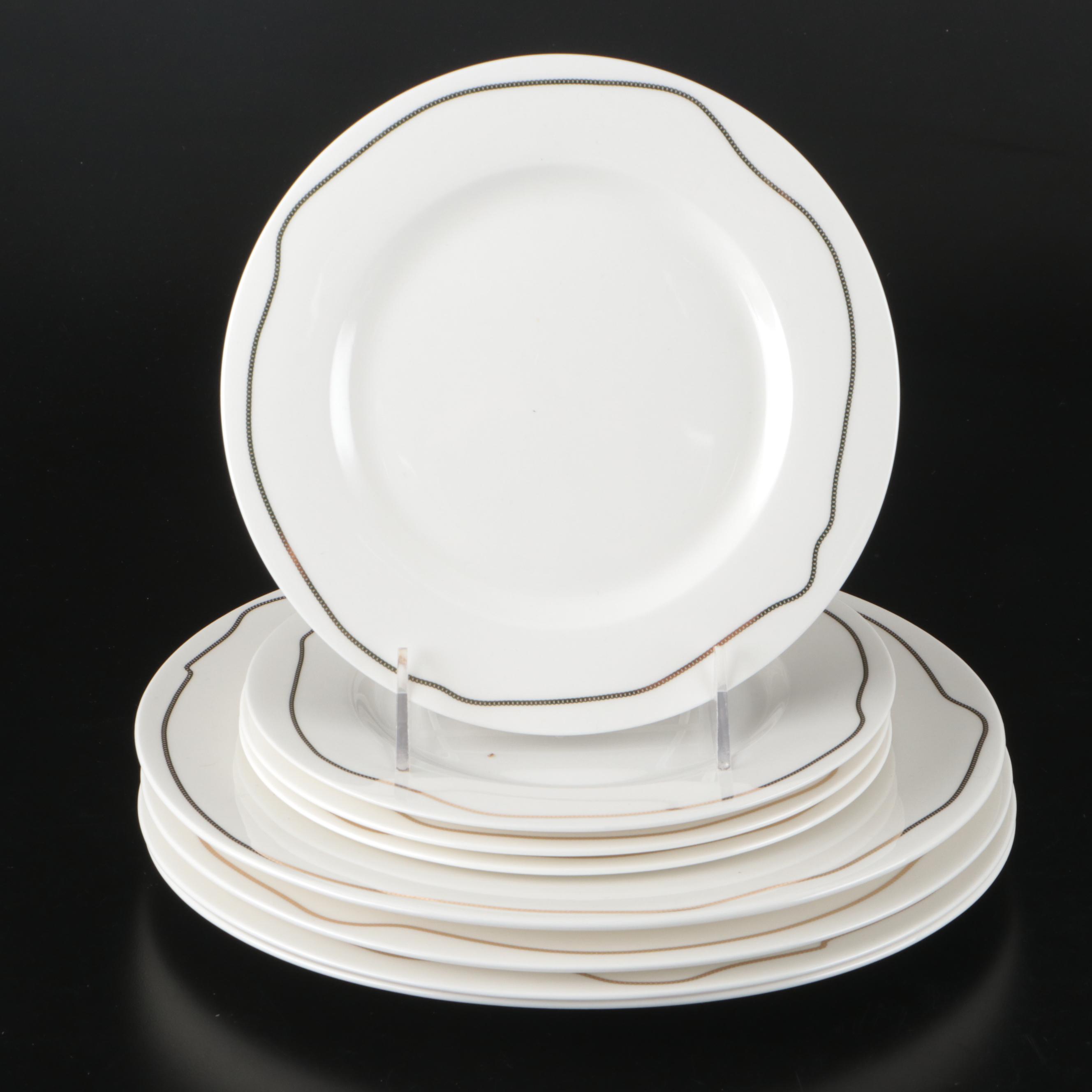 Wedgwood & Co. "Marion" with Other Plates and Table Accessories, 20th Century