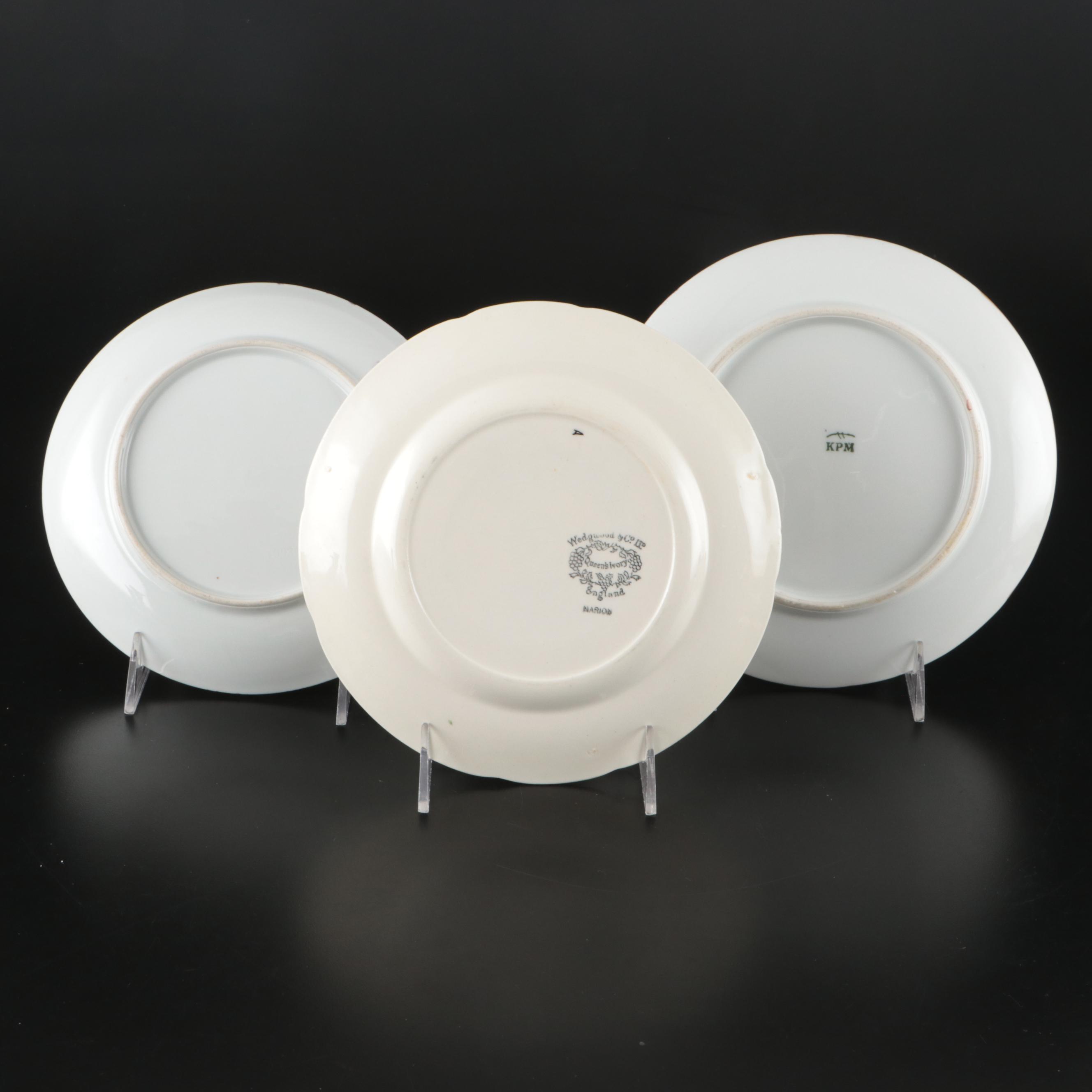 Wedgwood & Co. "Marion" with Other Plates and Table Accessories, 20th Century