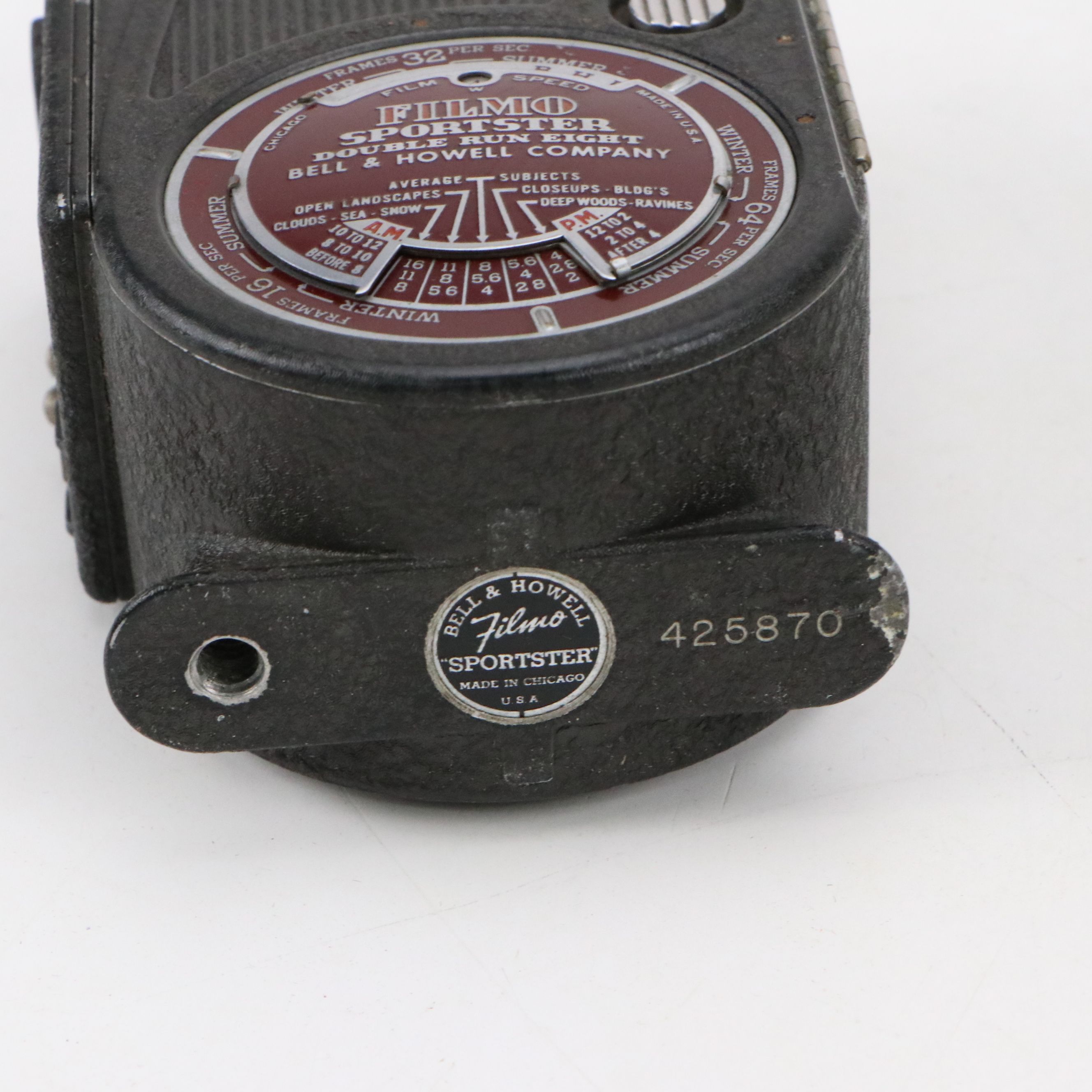 Ben & Howell "Filmo Sportster" Film Camera with Kodak and Other 8mm Cameras