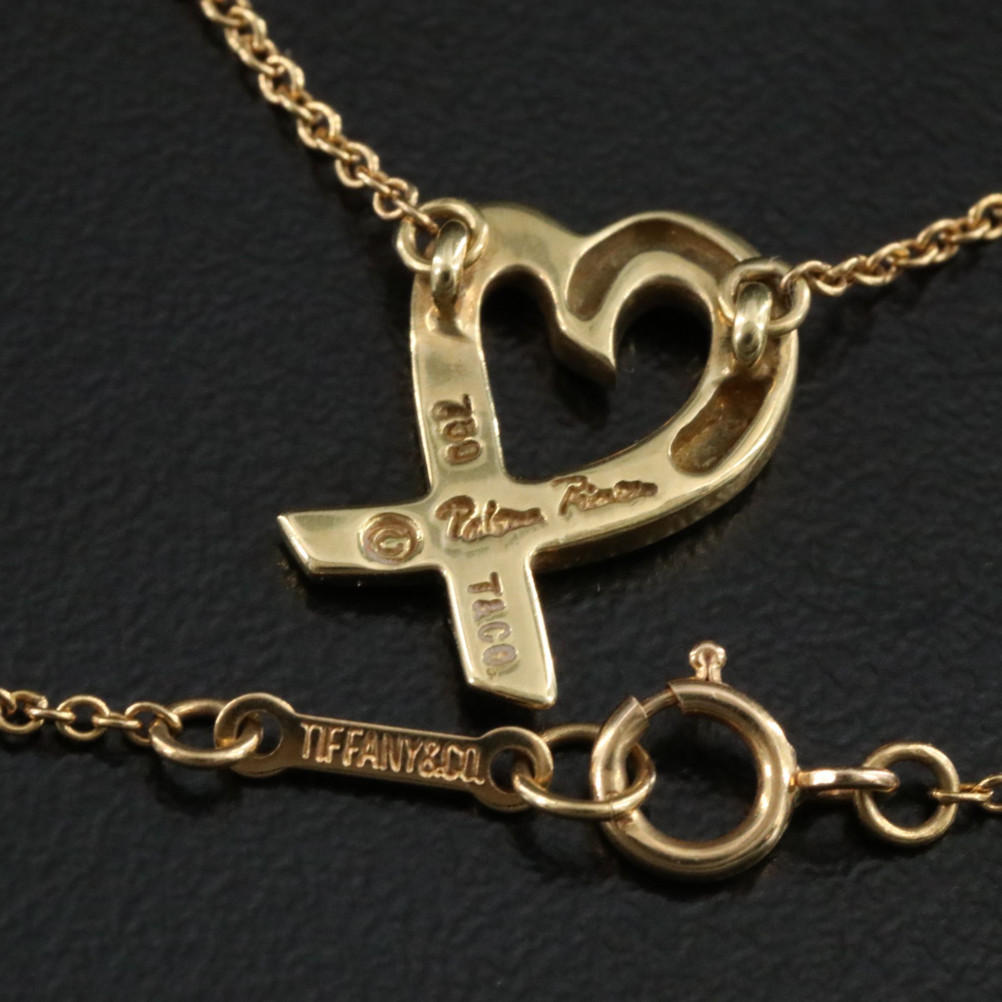 Paloma Picasso for Tiffany & Co. 18K Loving Heart Necklace