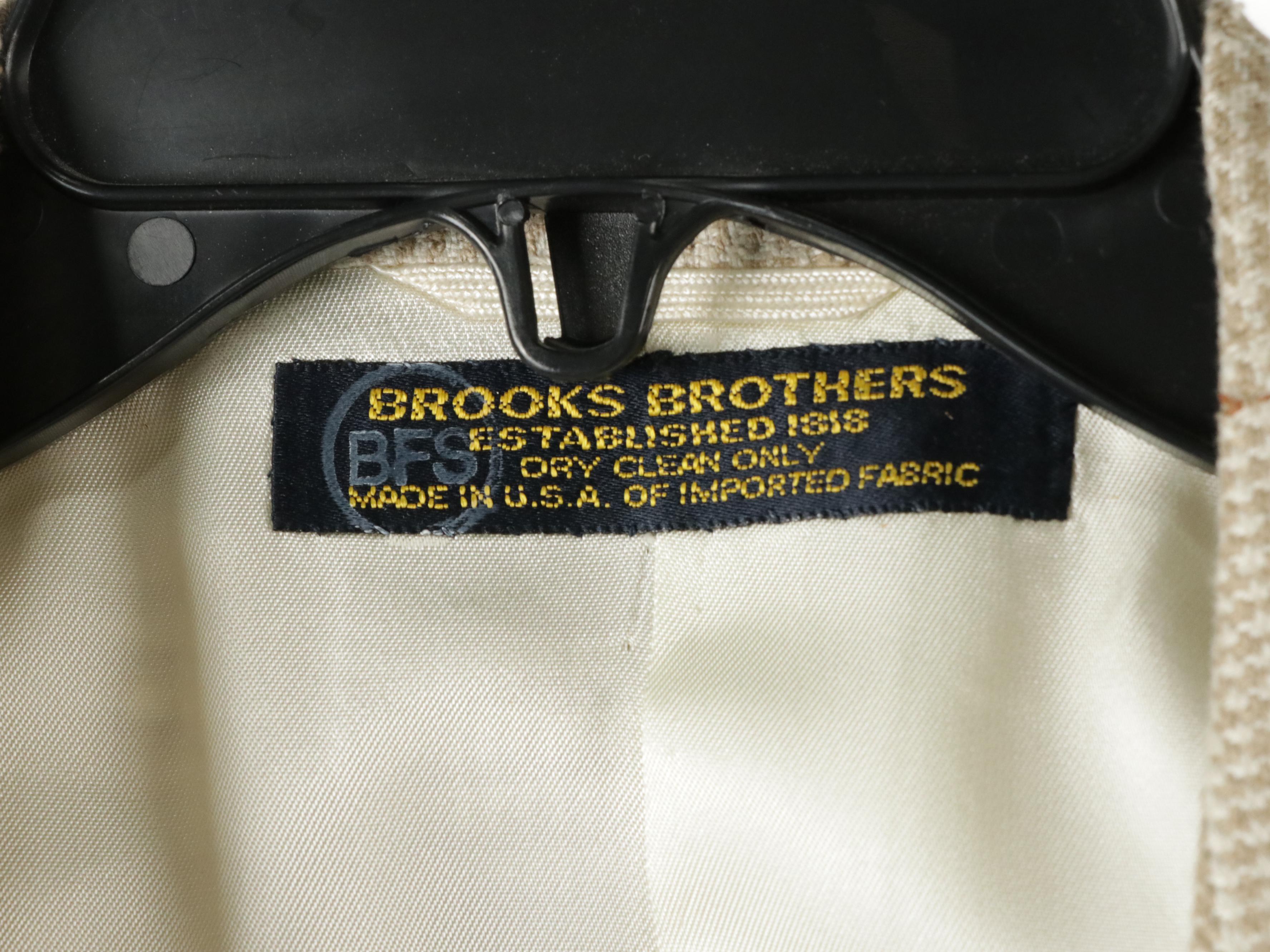 Men's Brooks Brother Silk, Polo by Ralph Lauren, Southwick & Other Wool Blazers
