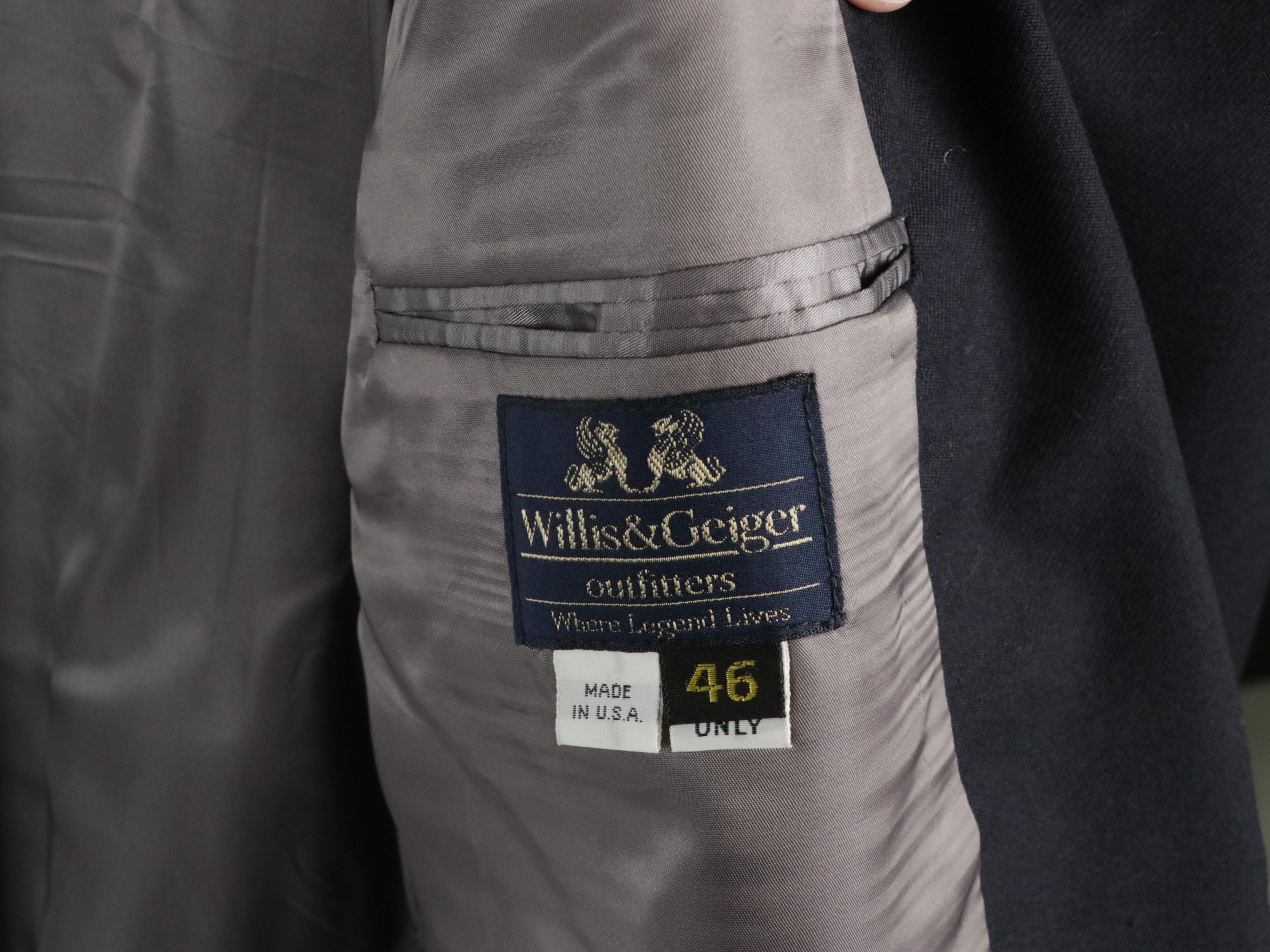 Men's Brooks Brother Silk, Polo by Ralph Lauren, Southwick & Other Wool Blazers