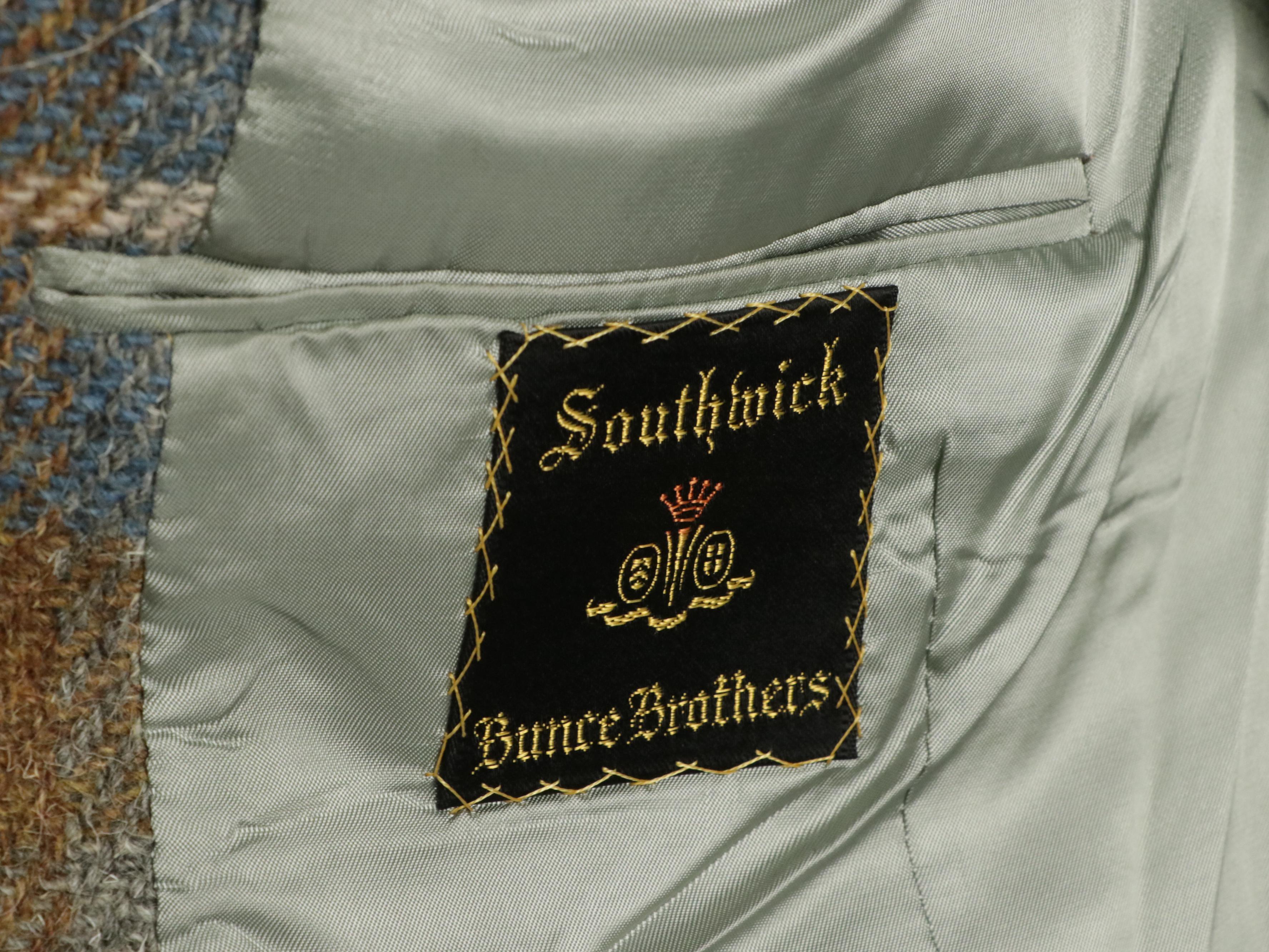 Men's Brooks Brother Silk, Polo by Ralph Lauren, Southwick & Other Wool Blazers