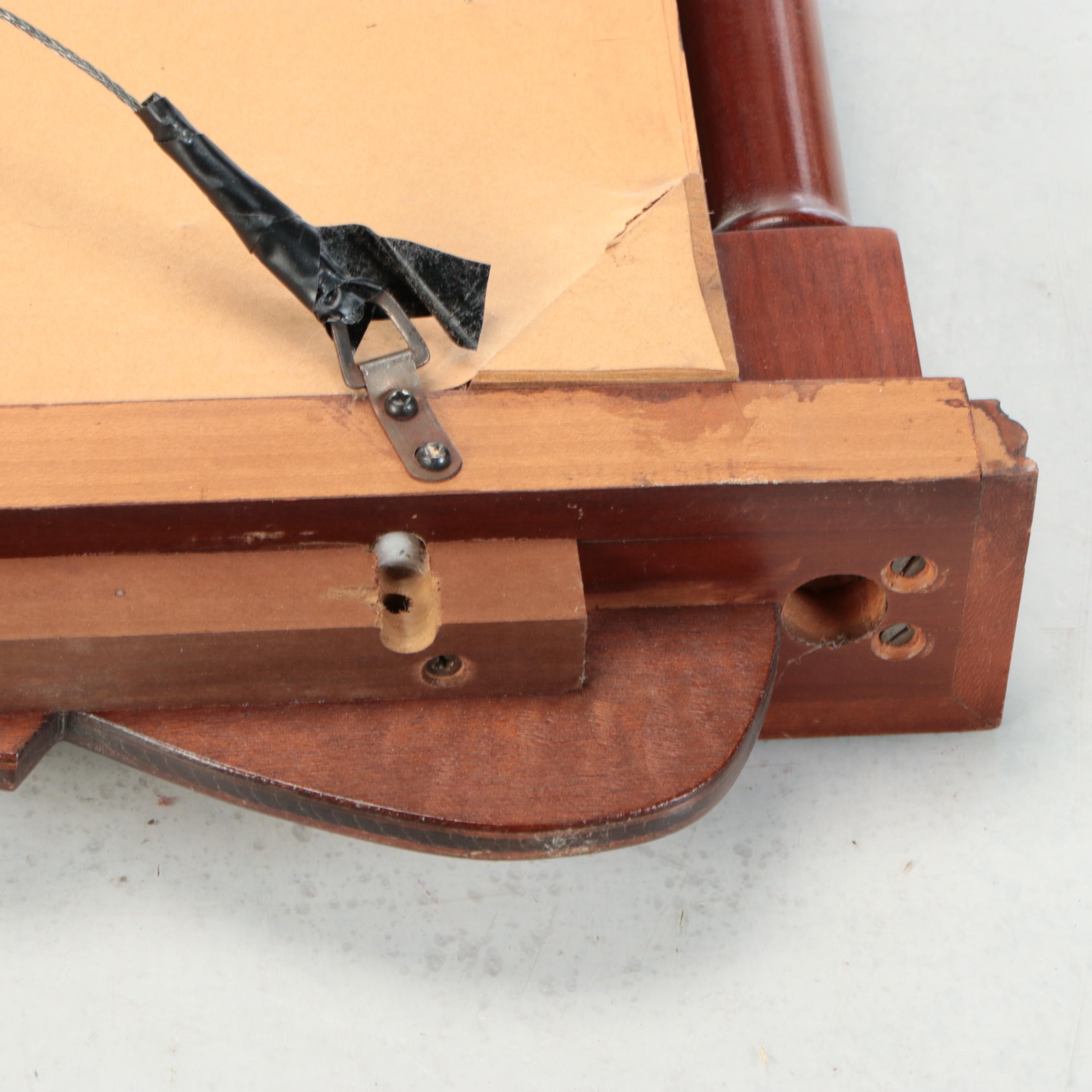 Federal Style Mahogany Wall Mirror, 20th Century