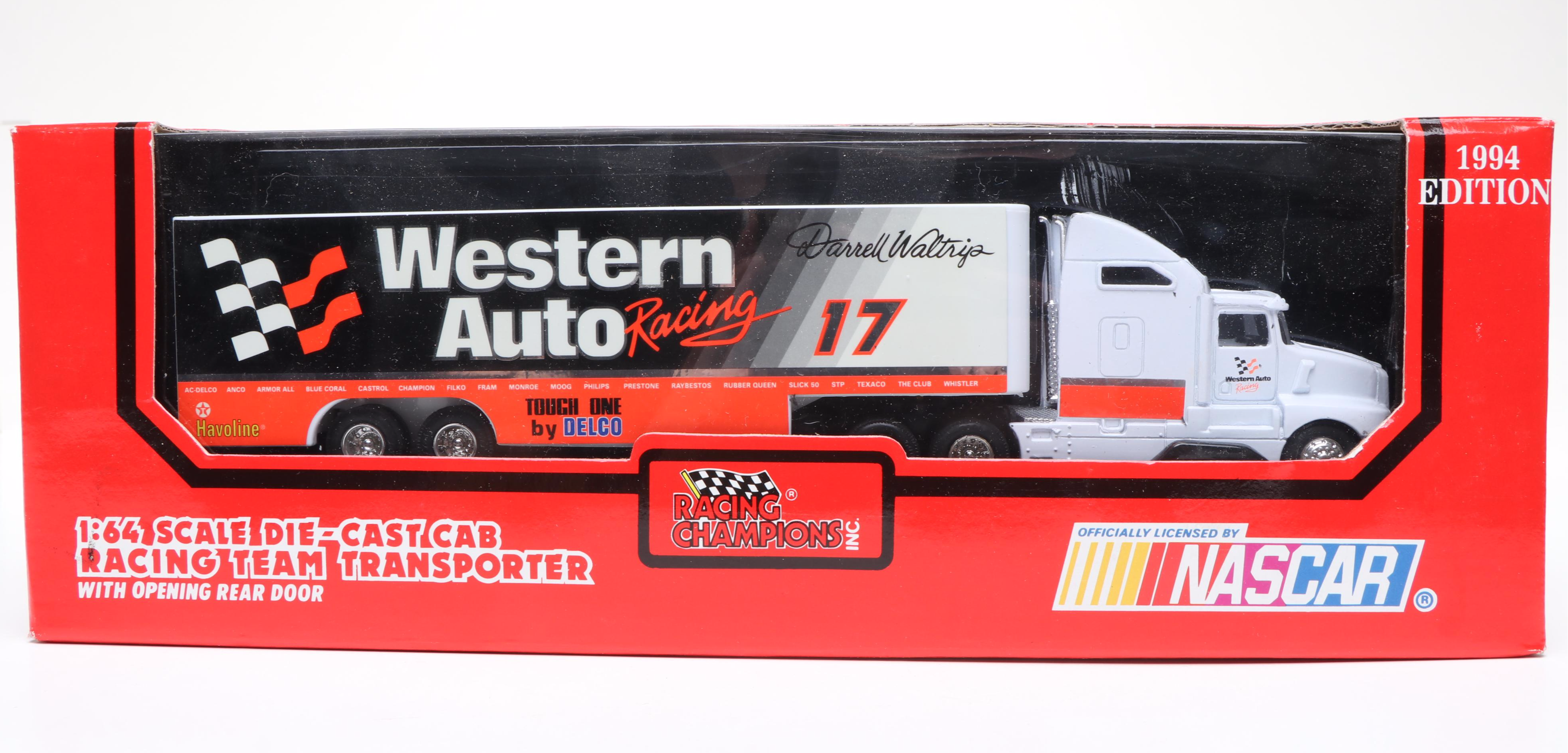 Racing Champions NASCAR "Racing Team Transporter" 1:64 Scale Toy Trucks