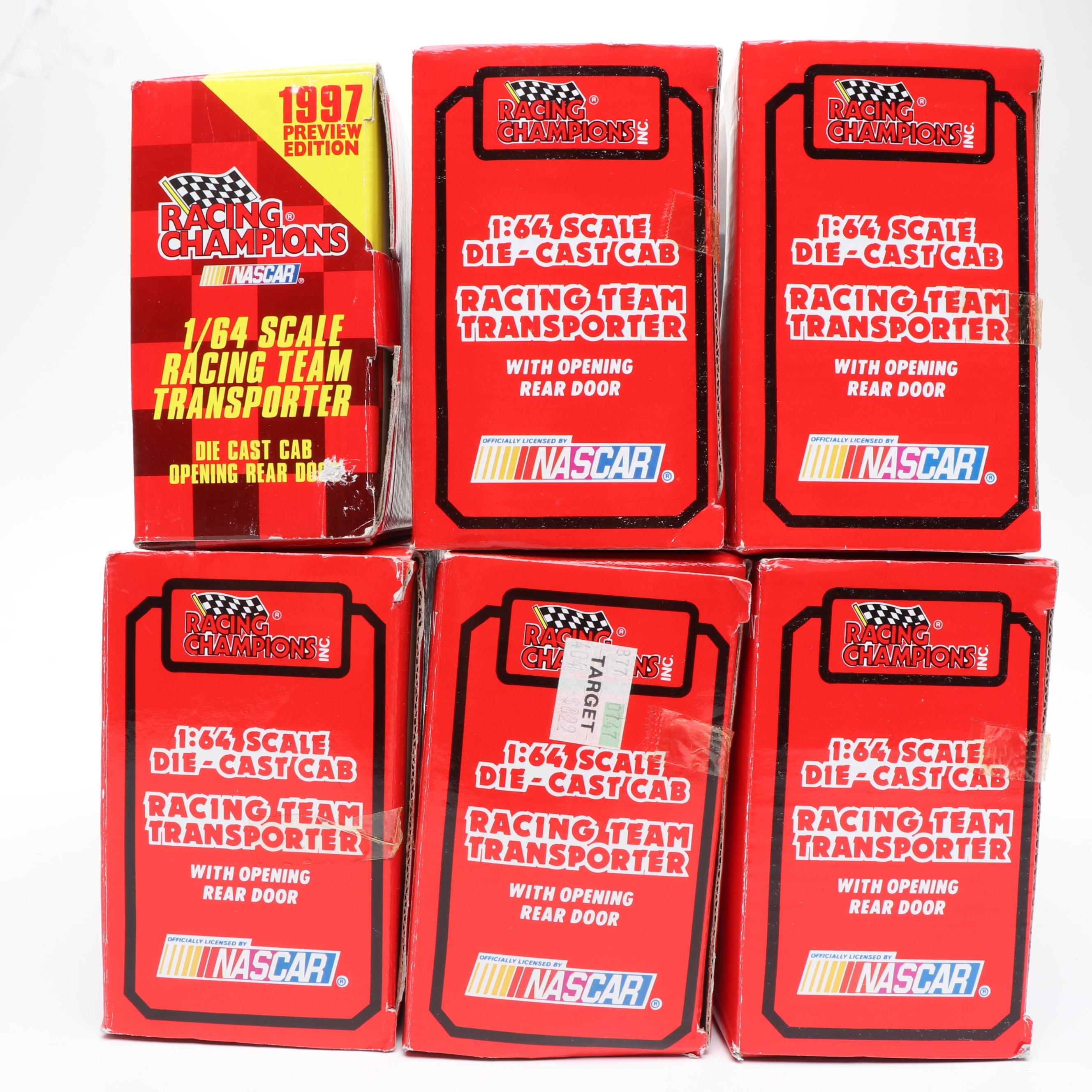 Racing Champions NASCAR "Racing Team Transporter" 1:64 Scale Toy Trucks