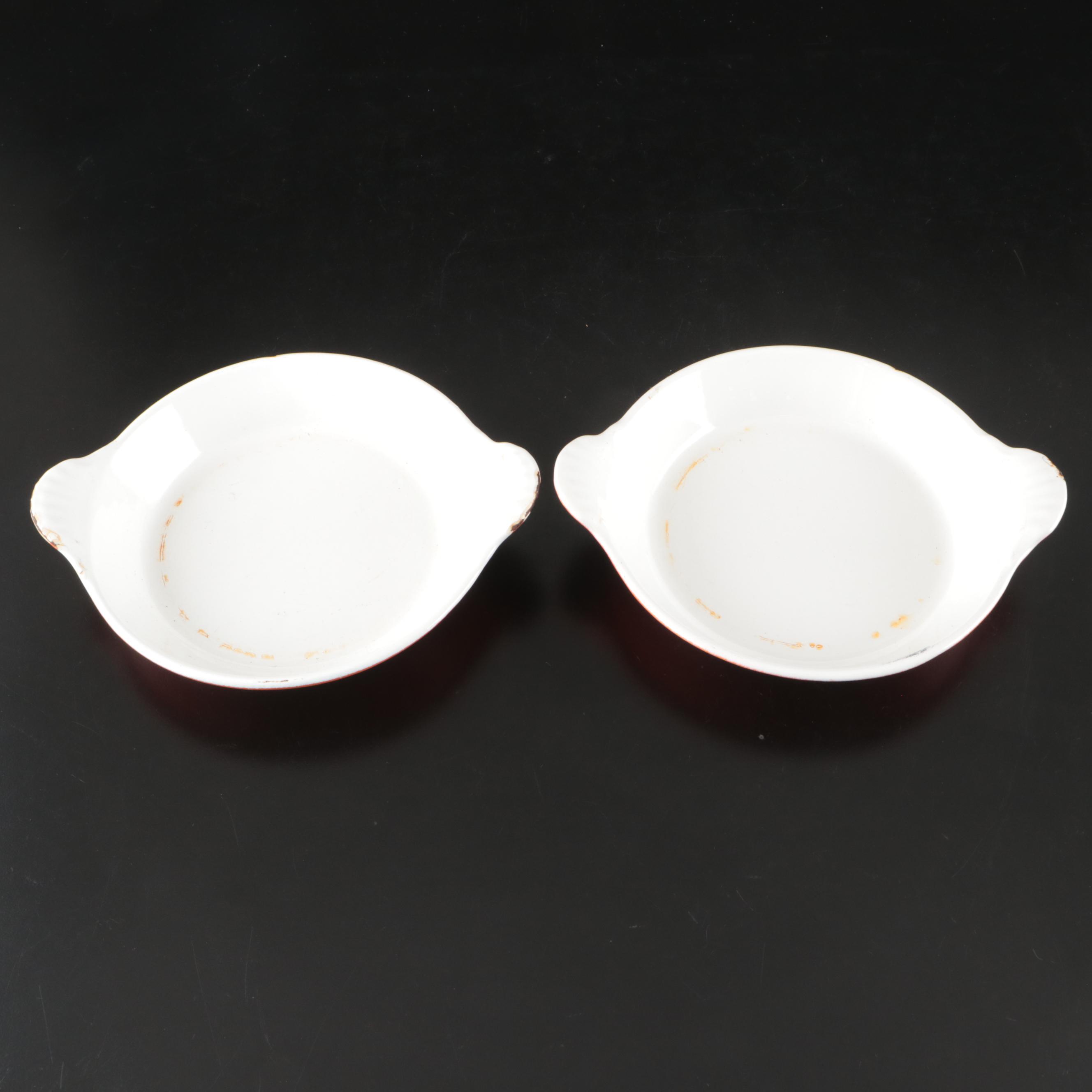 Le Creuset Enameled Cast Iron Au Gratin Dishes