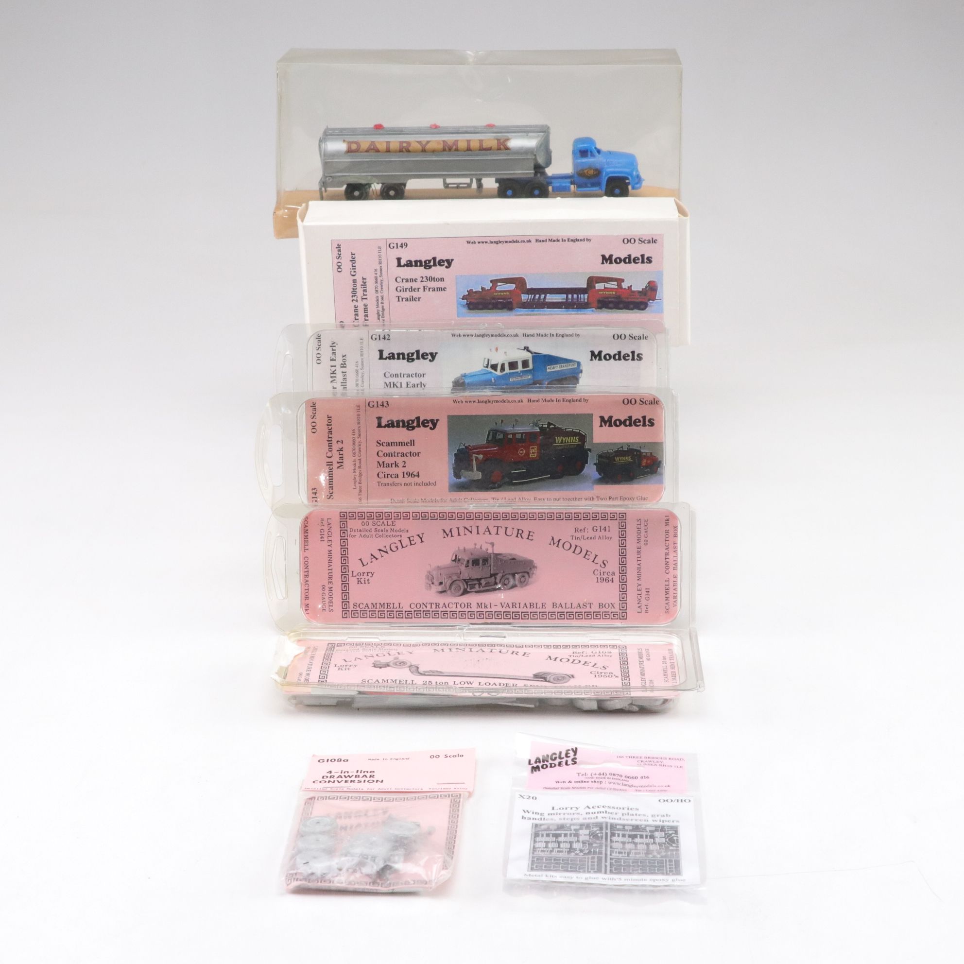 Langley Models OO Scale Metal Alloy Vehicle Models