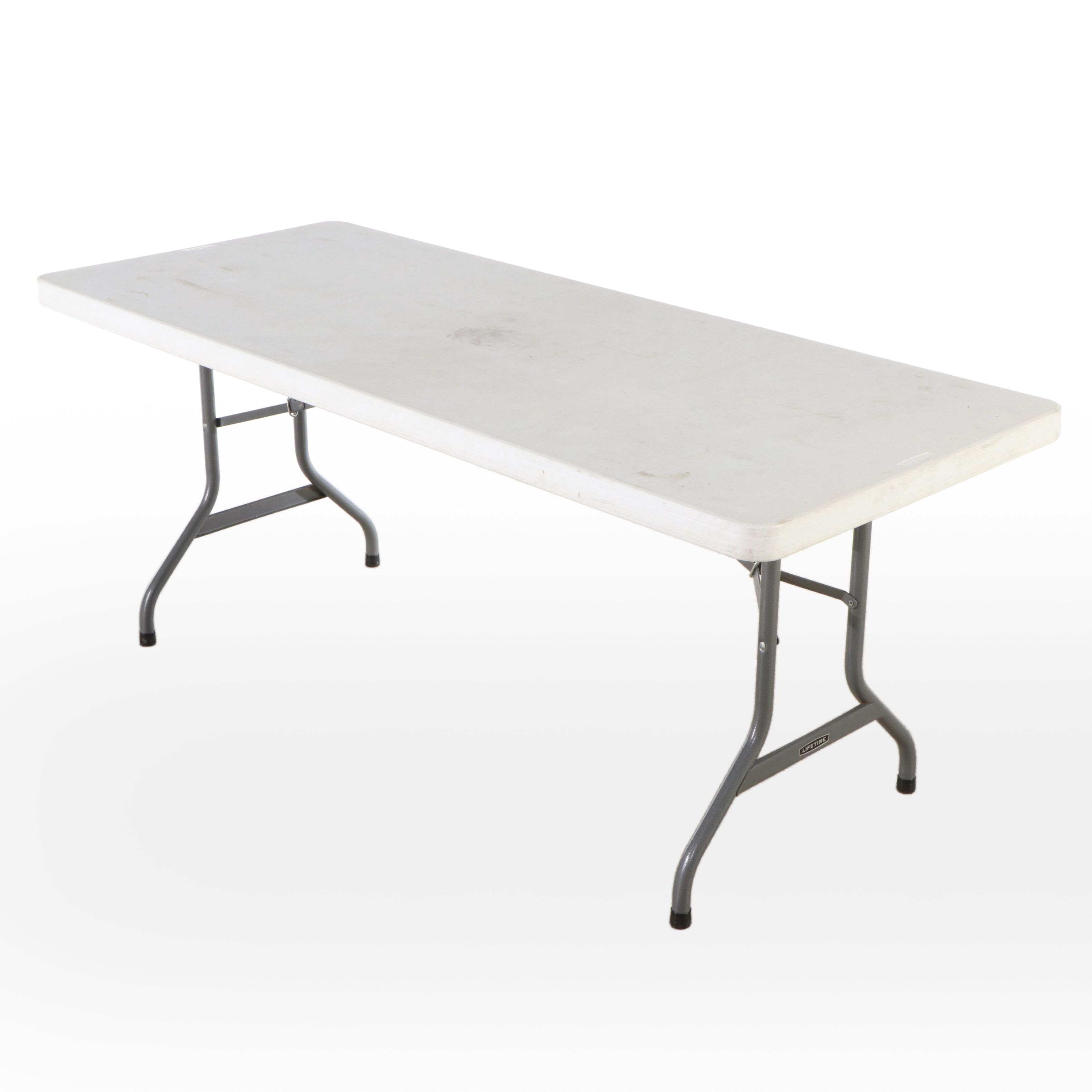 Lifetime Plastic Top Folding Tables
