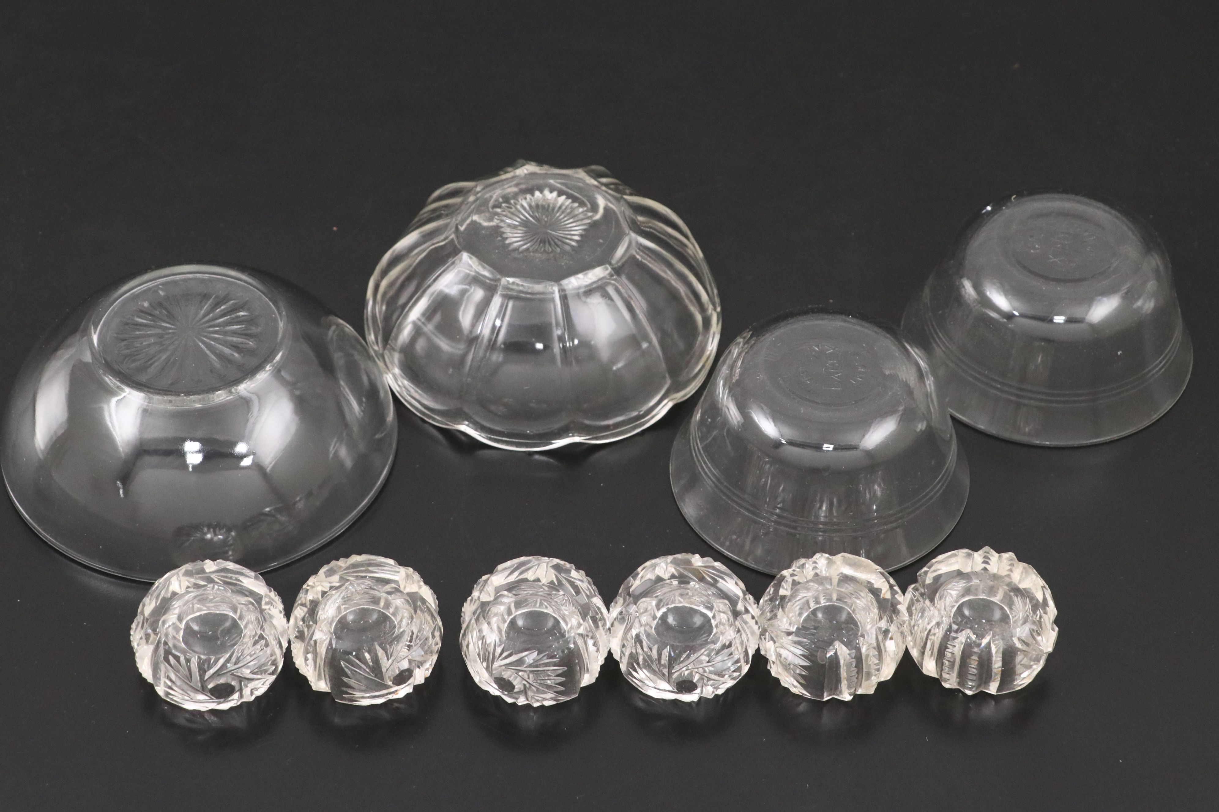 Imperial "Intaglio Fruit" Plates and Bowl with Other Tableware, 20th Century