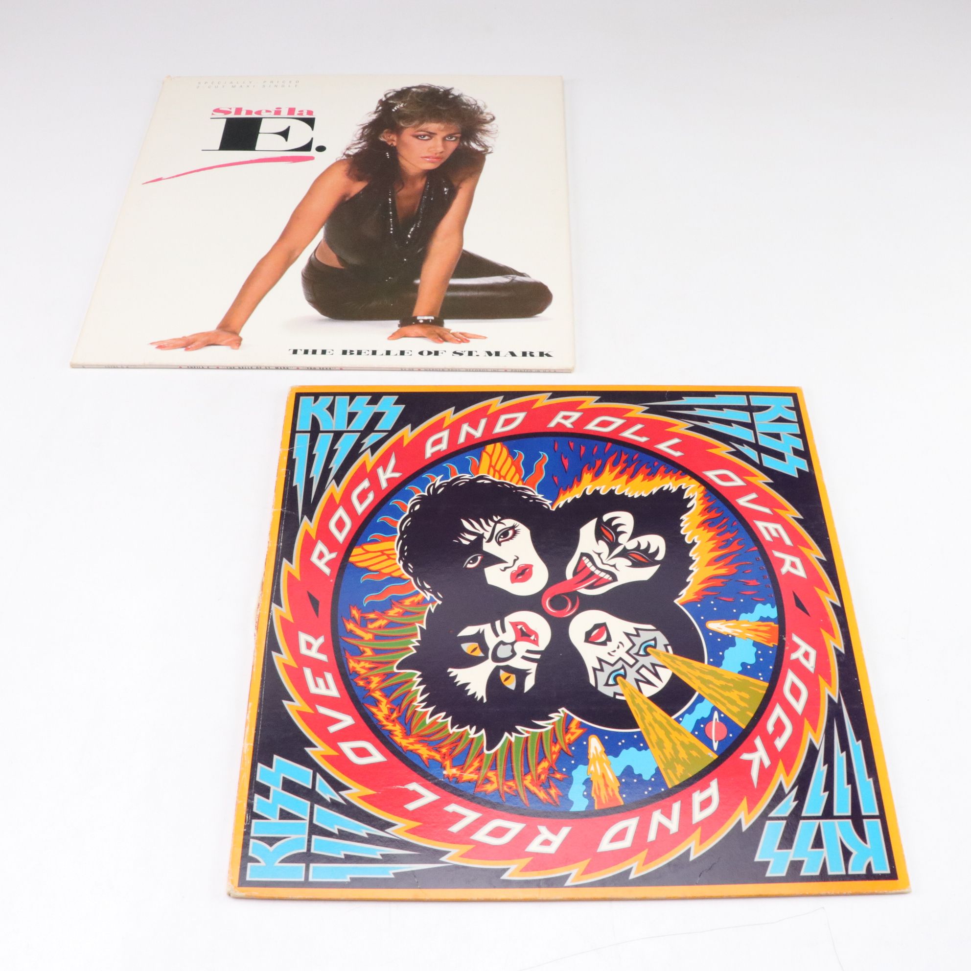 Van Halen, Def Leppard, KISS in Set of Glam Metal and Other Vinyl Records