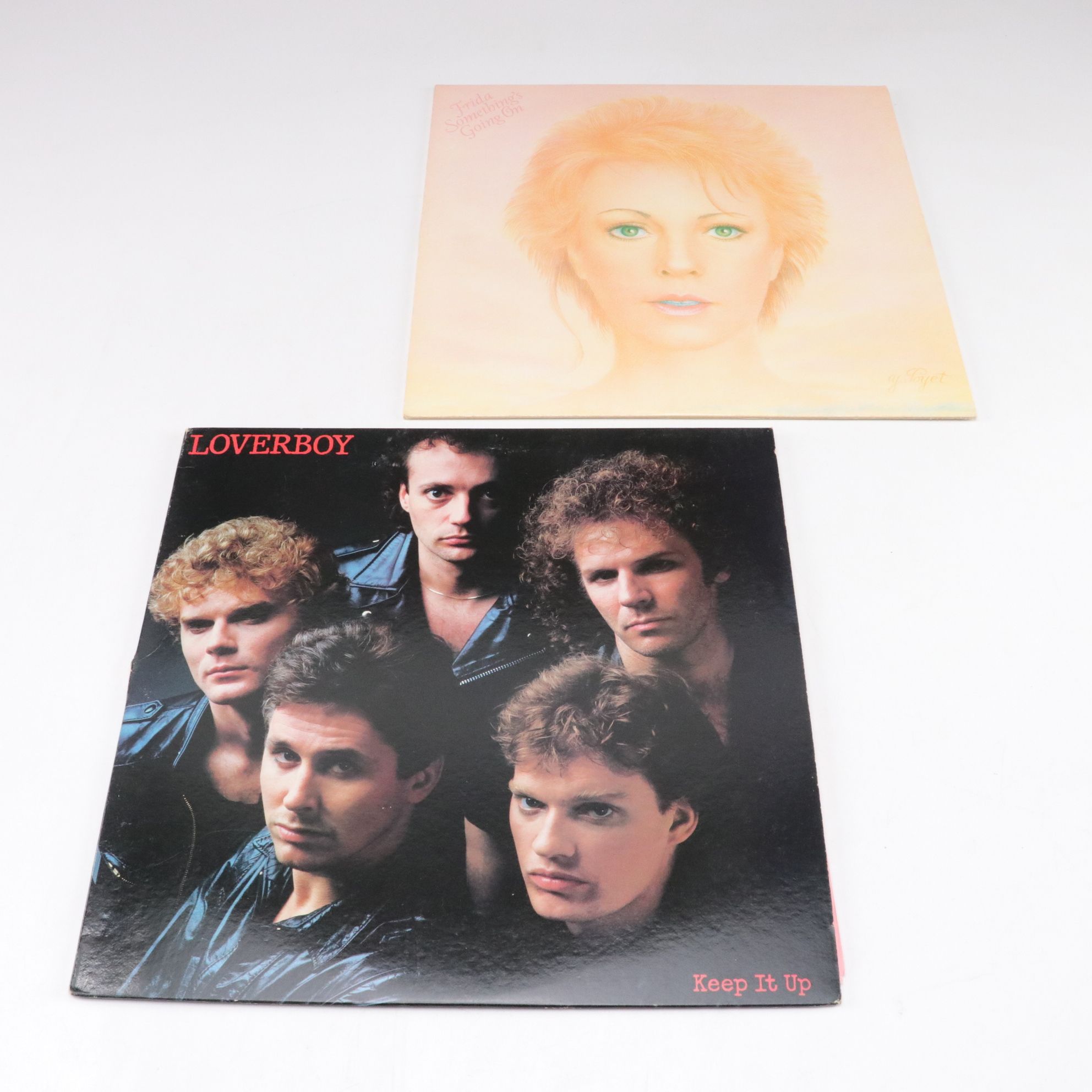 Van Halen, Def Leppard, KISS in Set of Glam Metal and Other Vinyl Records