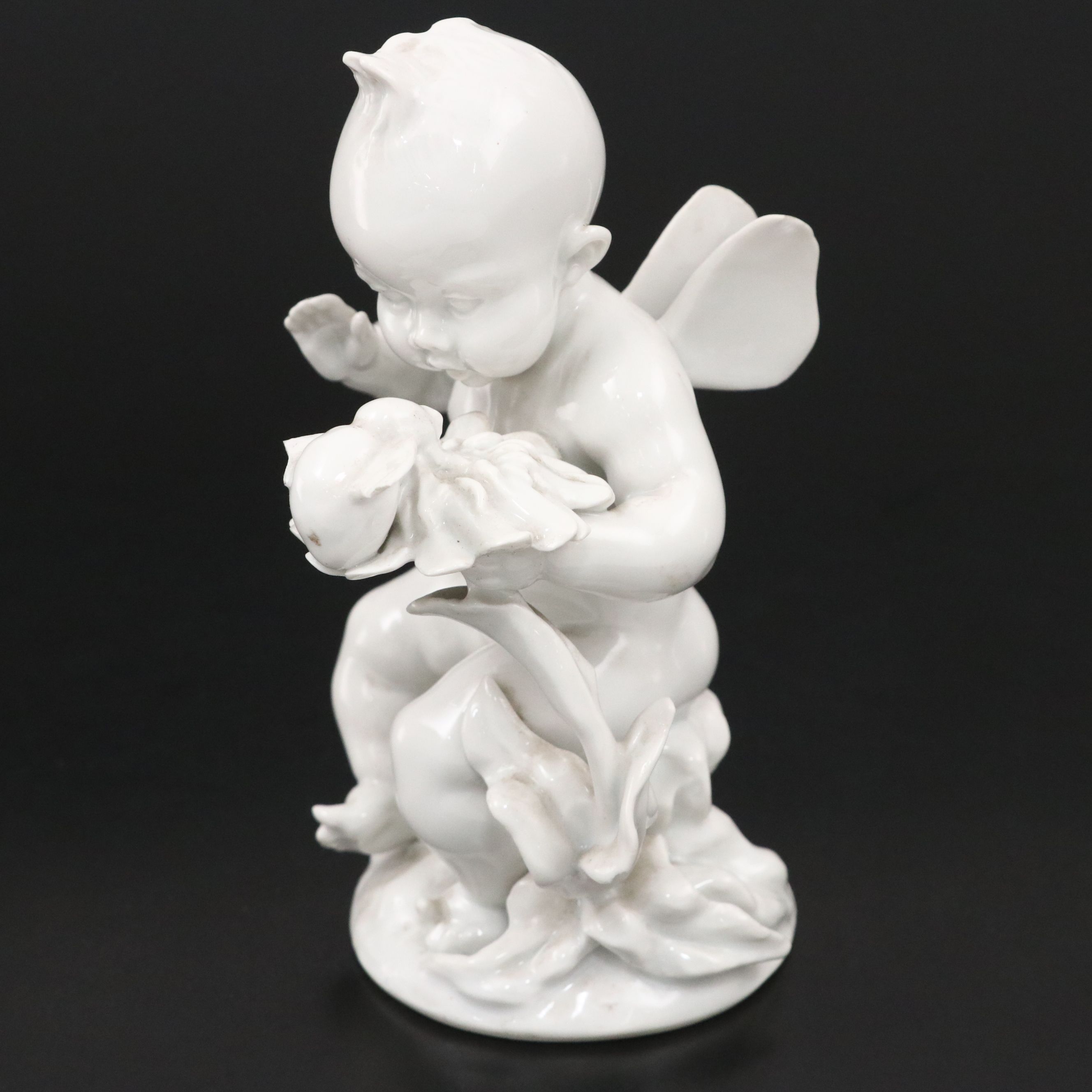 Rosenthal Cherub with Bee Porcelain Figure