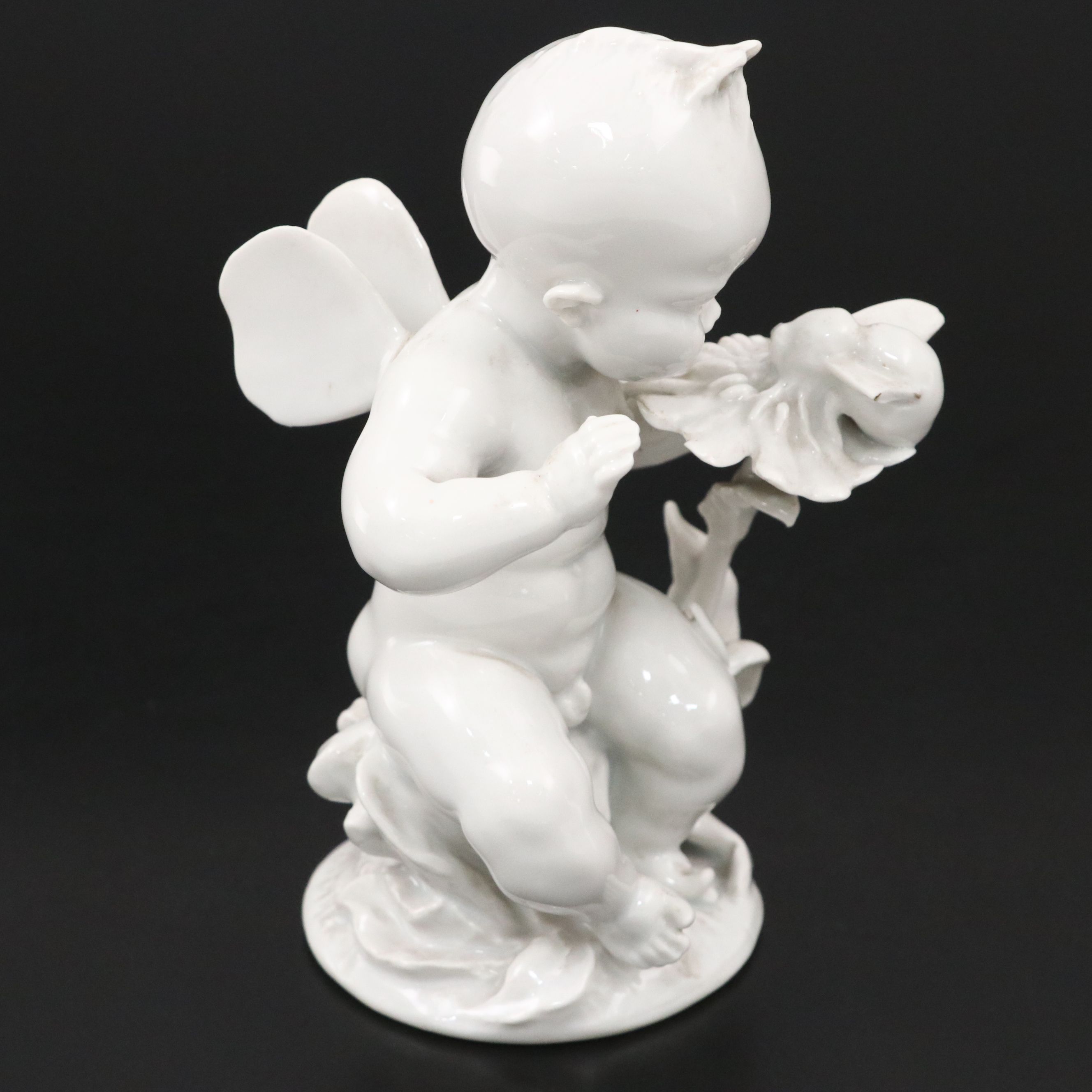 Rosenthal Cherub with Bee Porcelain Figure